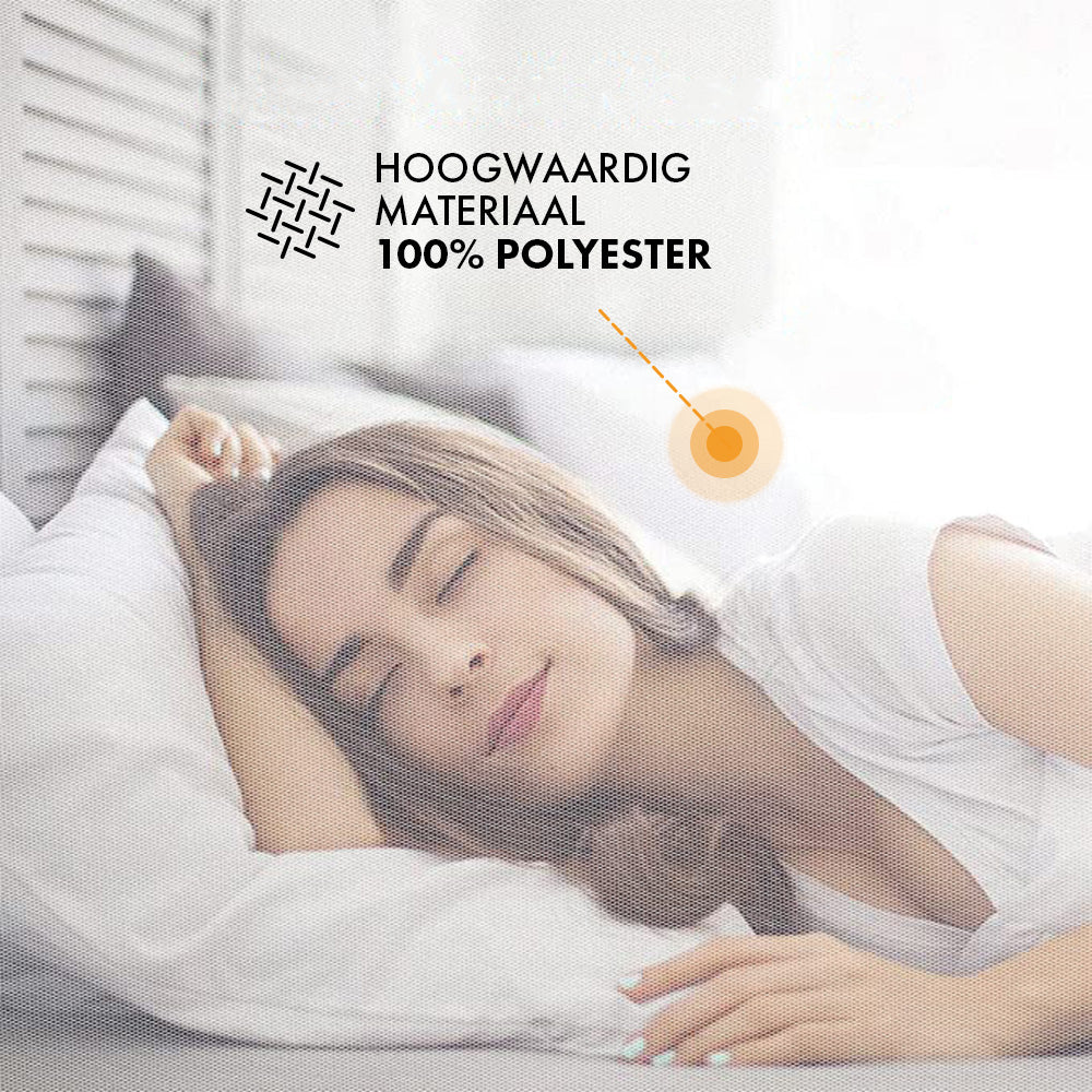 Luxe 2 Persoons Klamboe XXL - Inclusief ophang set en reistas