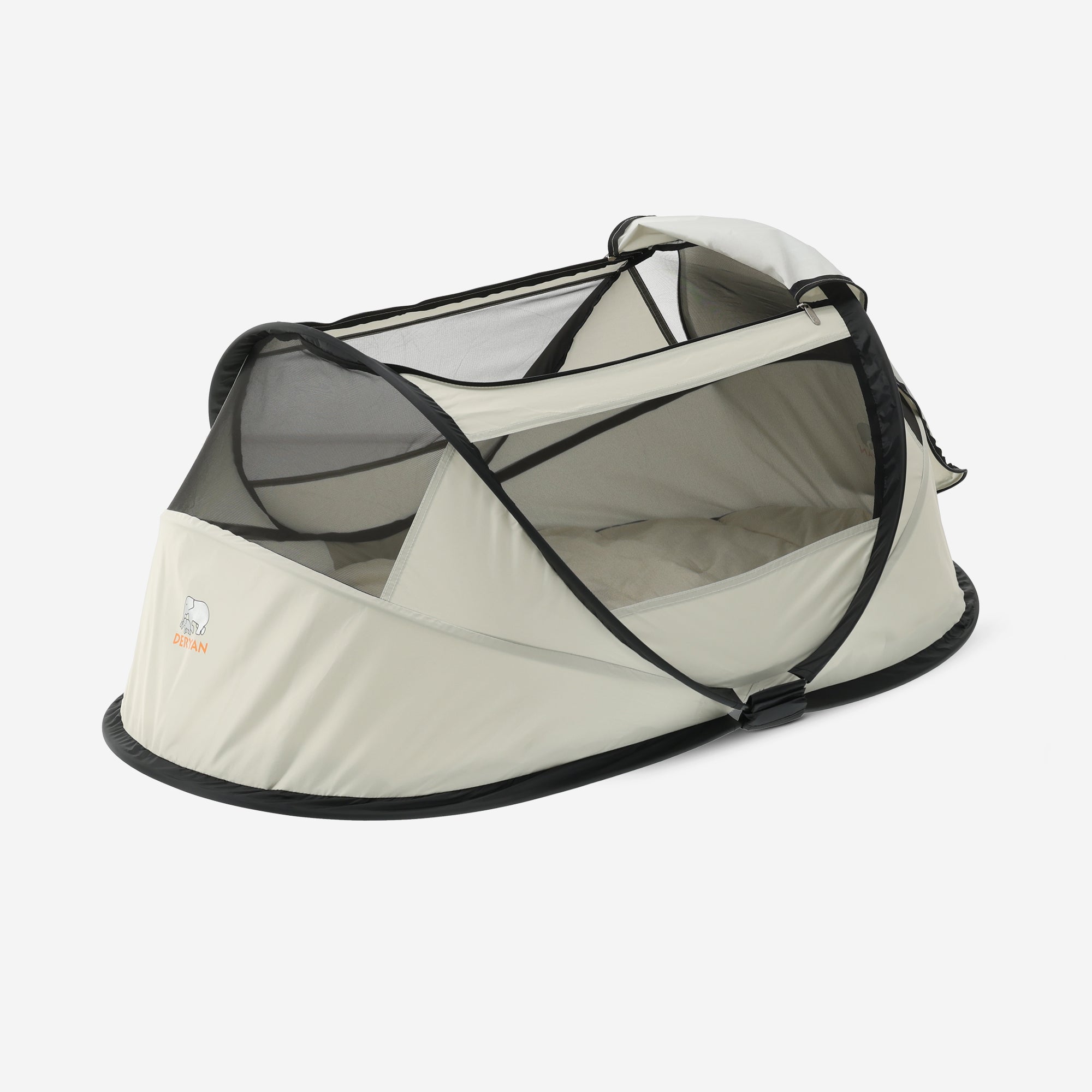 BabyBox baby tentje Campingbedje + matras - Ivory