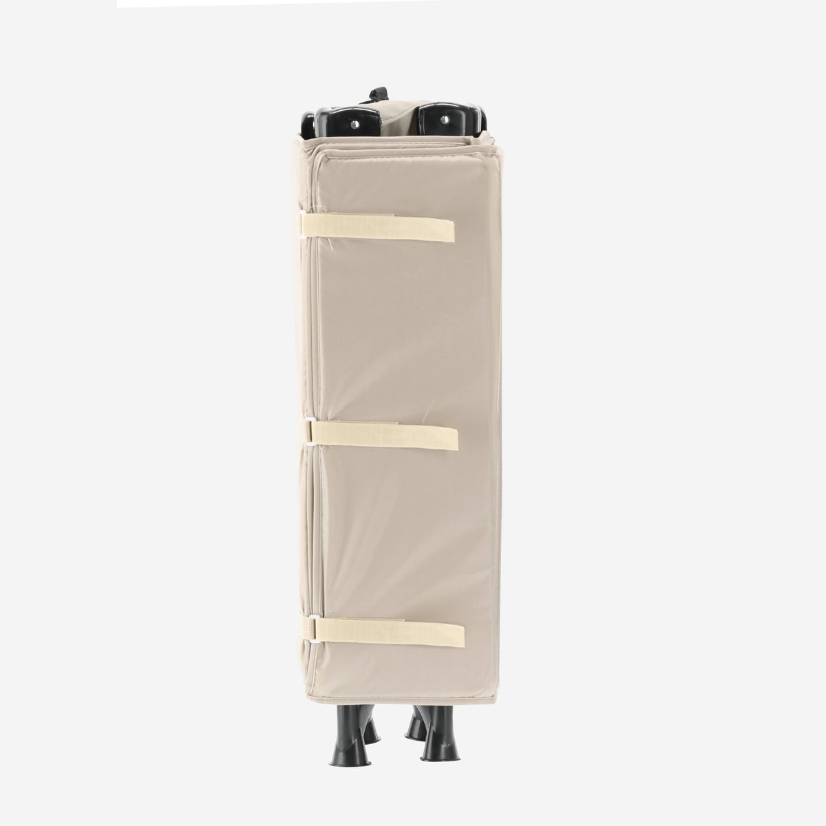 Mooiys Campingbed met Verschoonblad en Bodemverhoger - 120x60cm - Cream