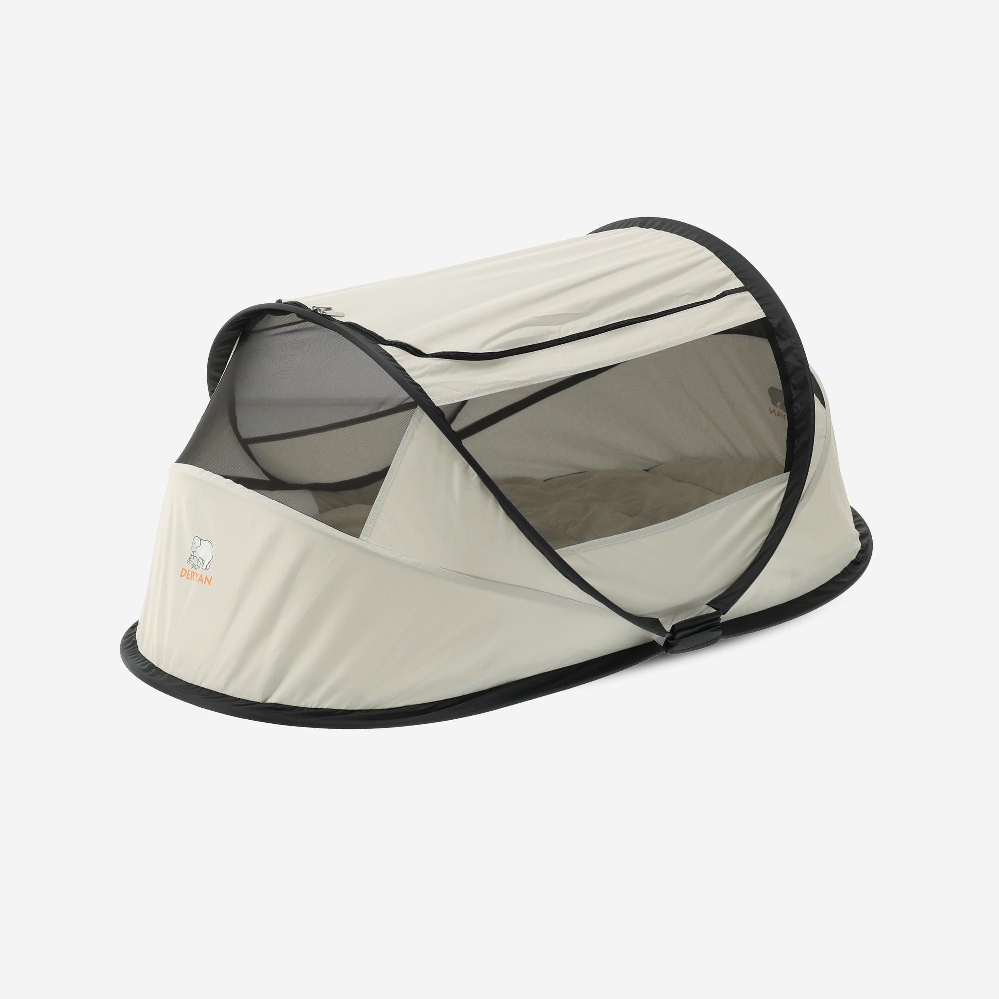 BabyBox baby tentje Campingbedje + matras - Ivory