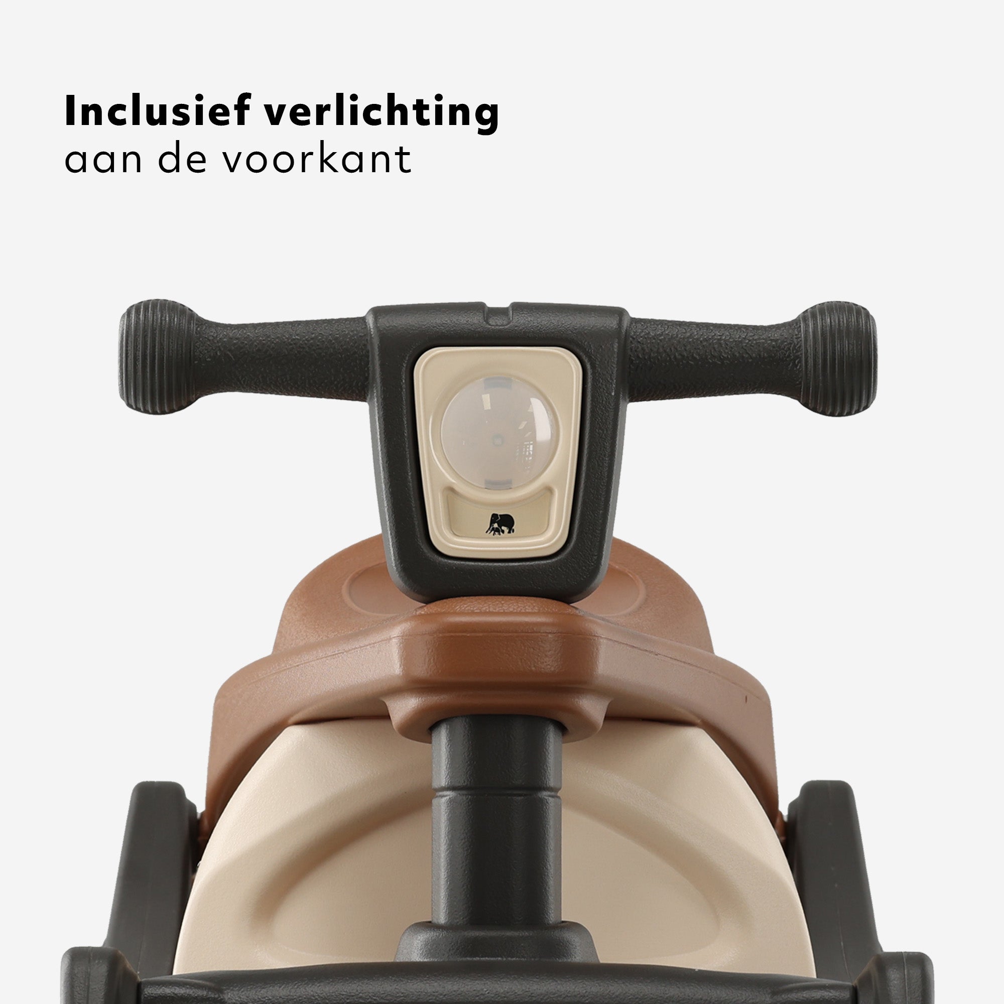 Tobi 2-in-1 Stoel en Schommelstoel - Bruin/Cream