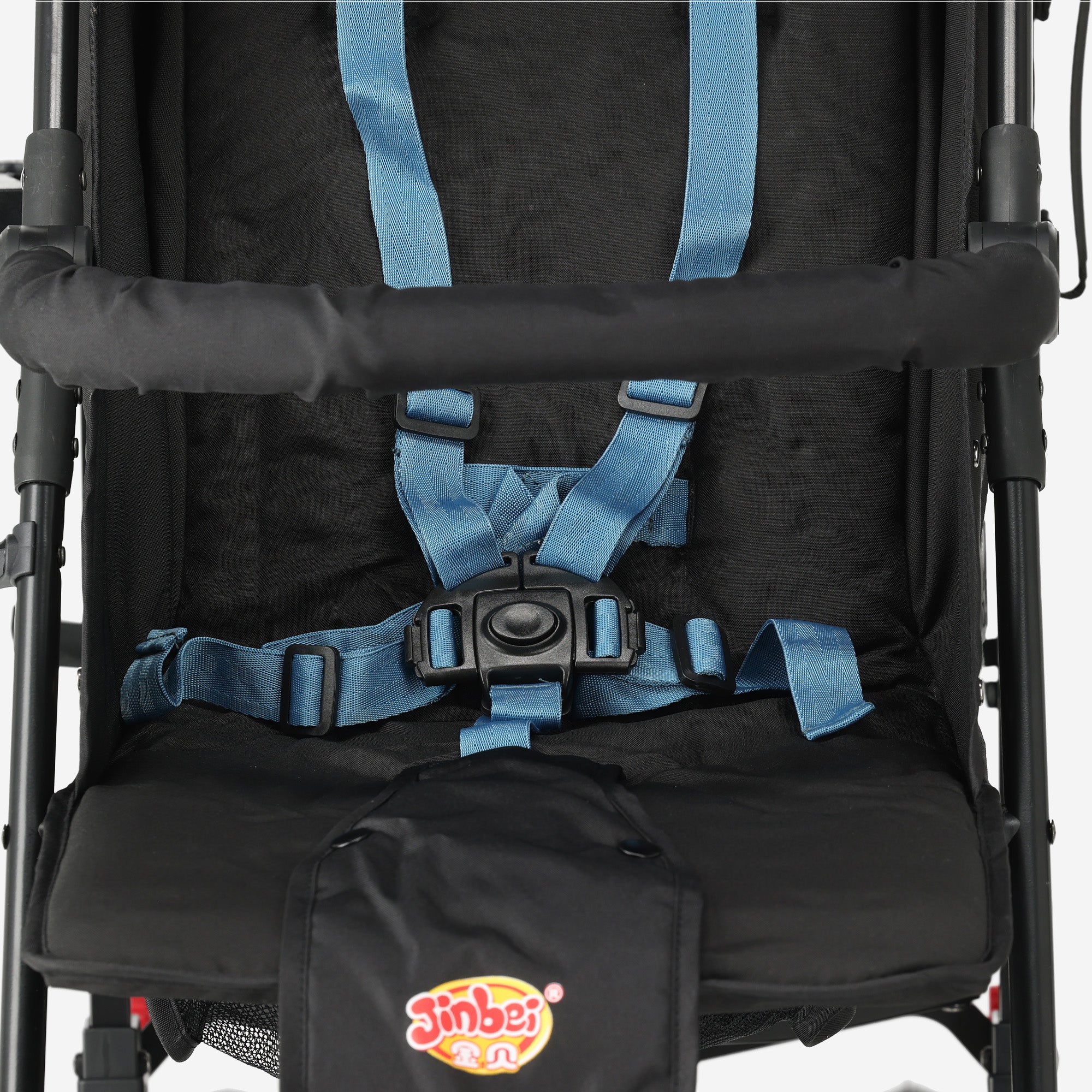 Paraplu Buggy - Verstelbare Buggy - Tot 15 kg - Zwart/Blauw