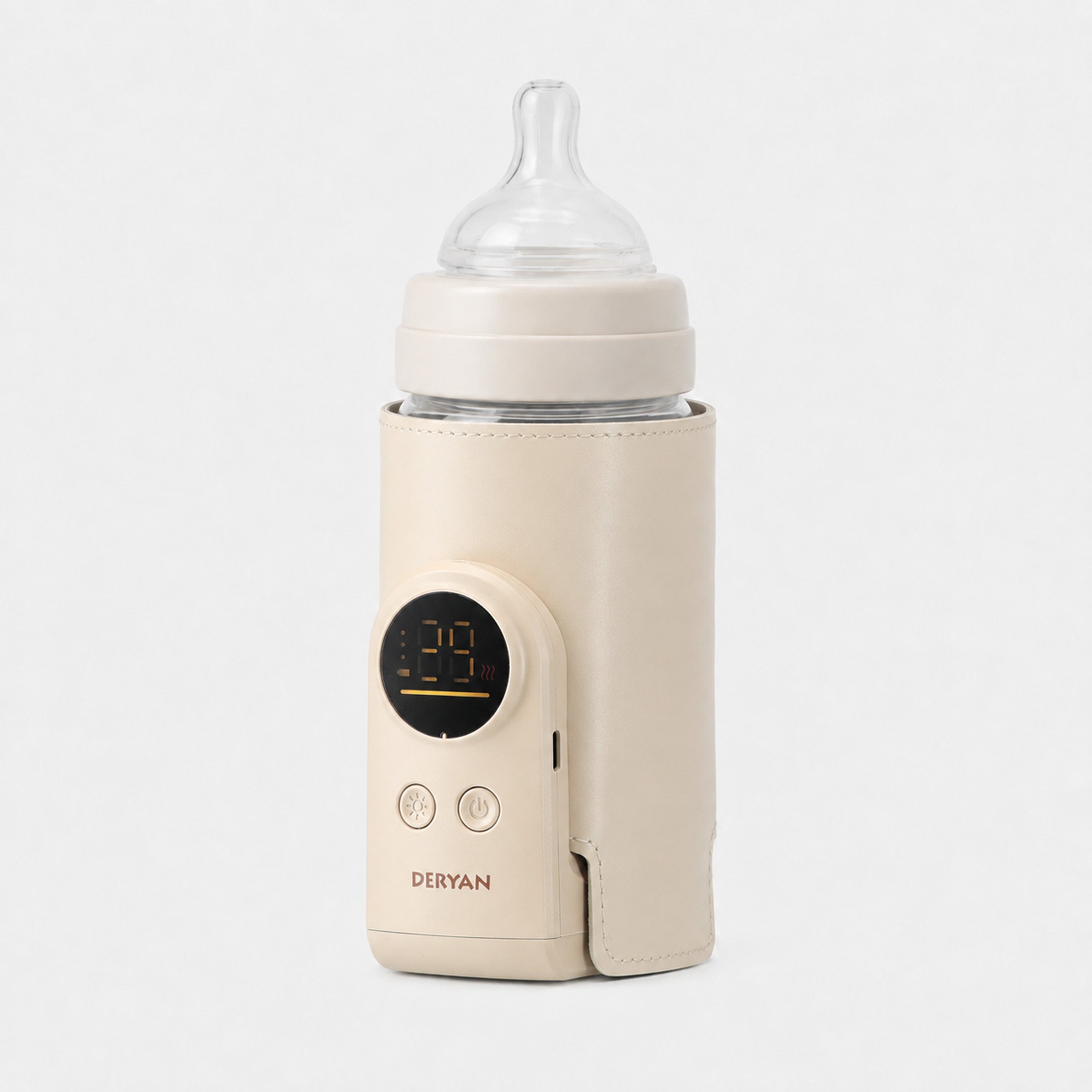 Draagbare Sleeve Flessenwarmer - Cream