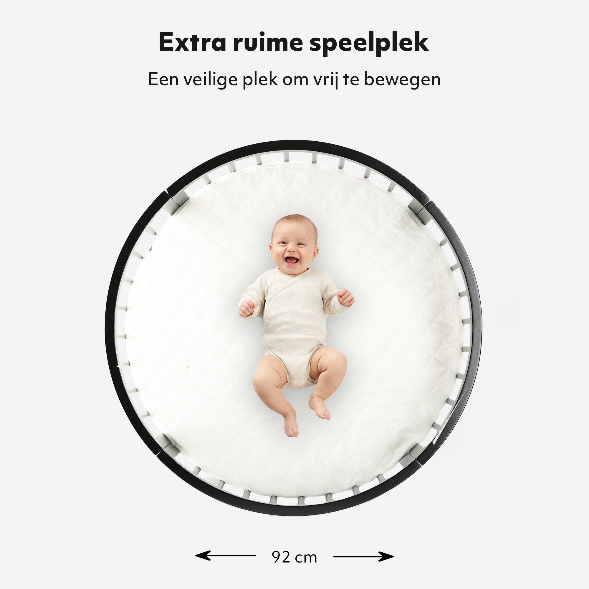 Willow Houten Ronde Box inclusief matras