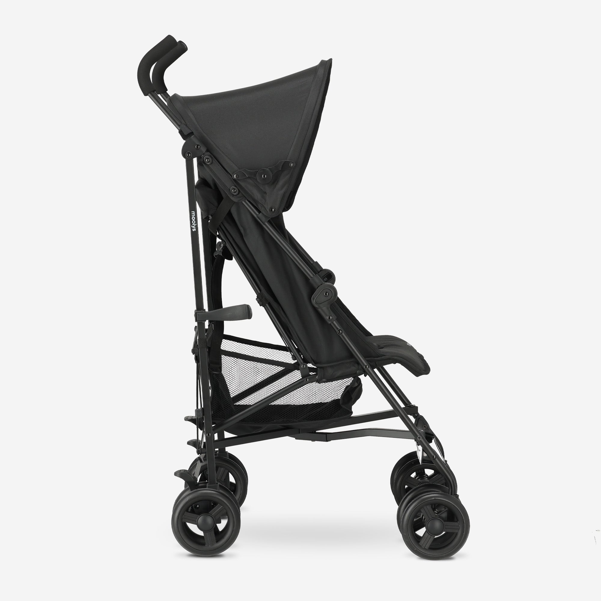 Mooiys Zeke Buggy - Paraplu Buggy - 5-Punts Gordel - Geschikt voor Kinderen tot 22 kg - Zwart