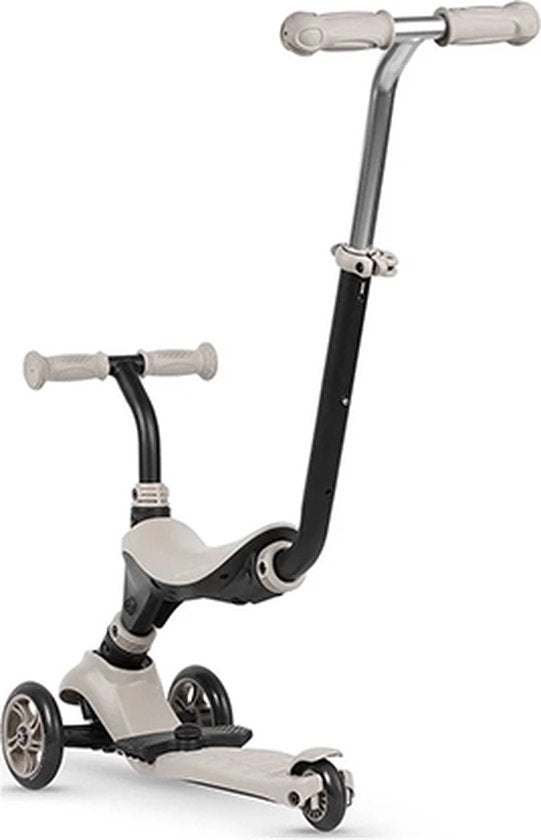 Qplay Sema Step Scoot and Ride - 5-in-1 balance scooter - Beige