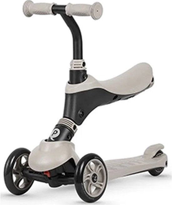 Qplay Sema Step Scoot and Ride - 5-in-1 balance scooter - Beige