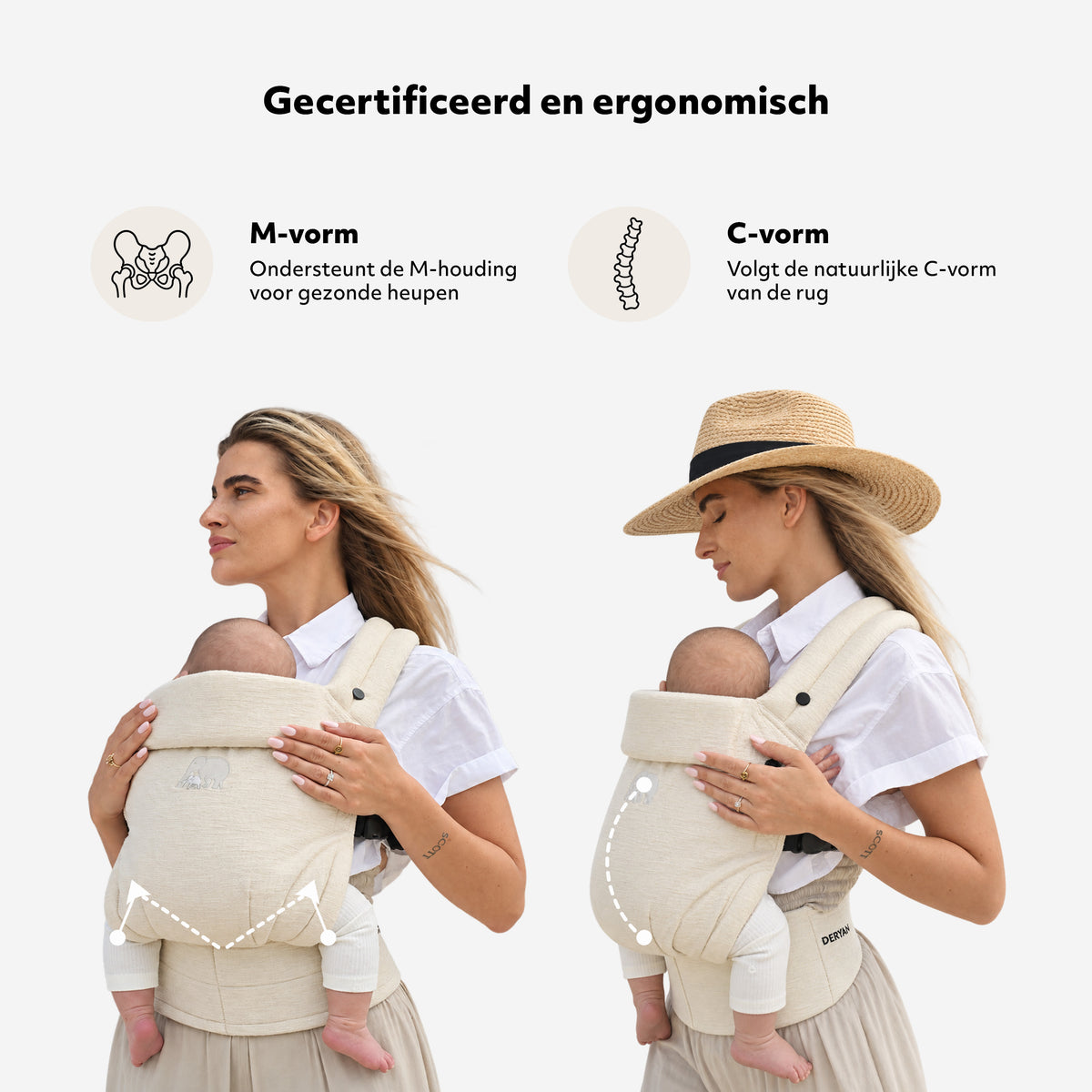 Crème pour porte-bébé Amora
