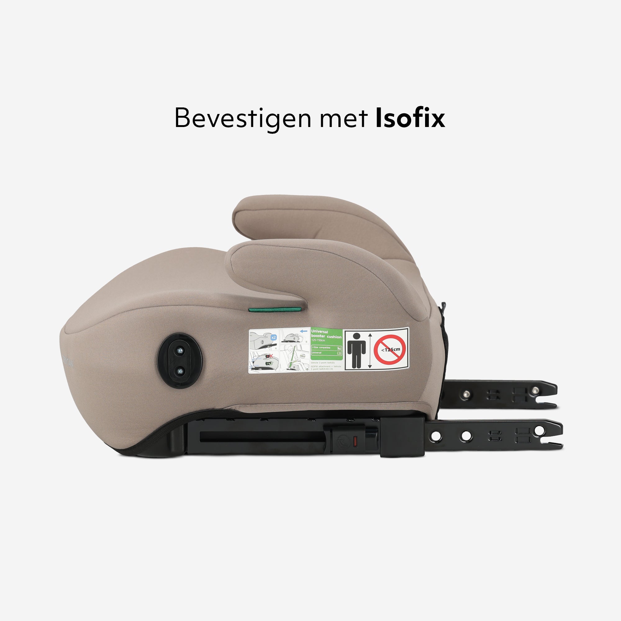 Cody i-Size Zitverhoger ISOFIX - Nougat