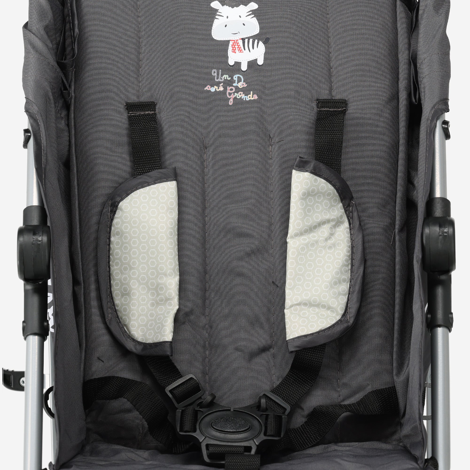 Asalvo Buggy - Paraplu Buggy - Compact Inklapbaar - Grijs/Créme