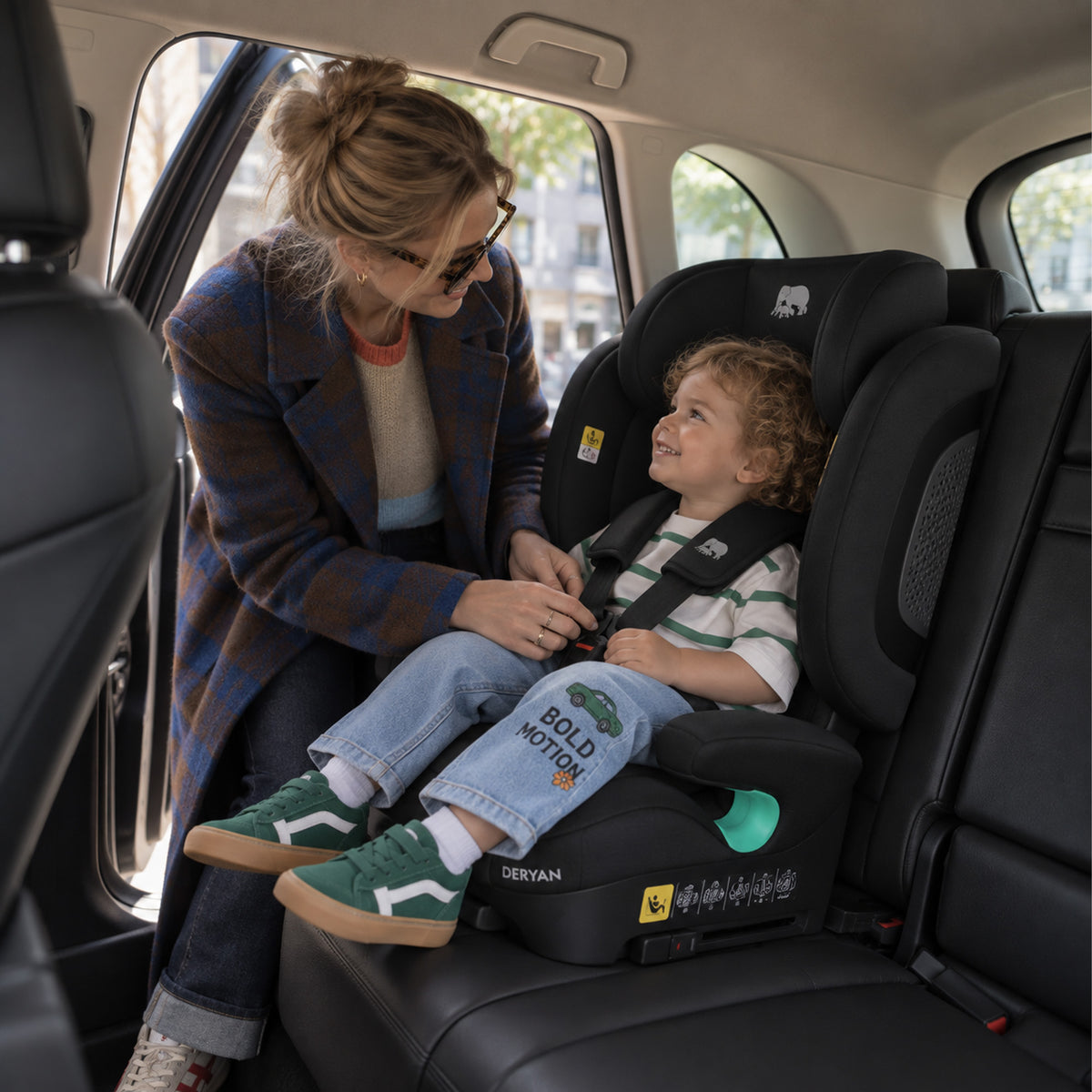 Cleo Autostoel 76-150 cm - Isofix - Opvouwbaar