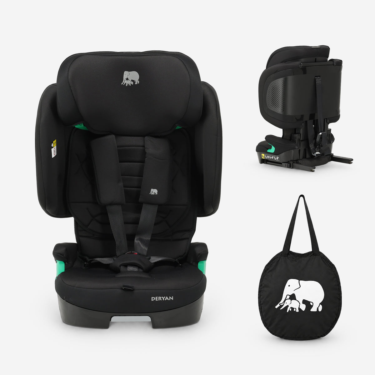Cleo Autostoel 76-150 cm - Isofix - Opvouwbaar