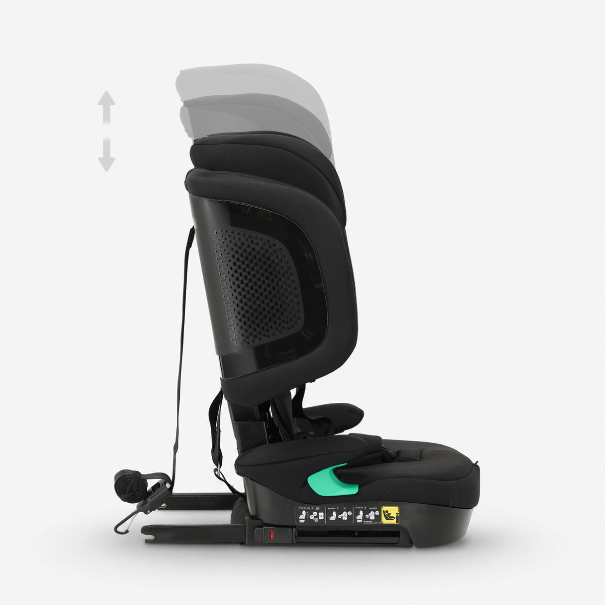 Cleo Autostoel 76-150 cm - Isofix - Opvouwbaar