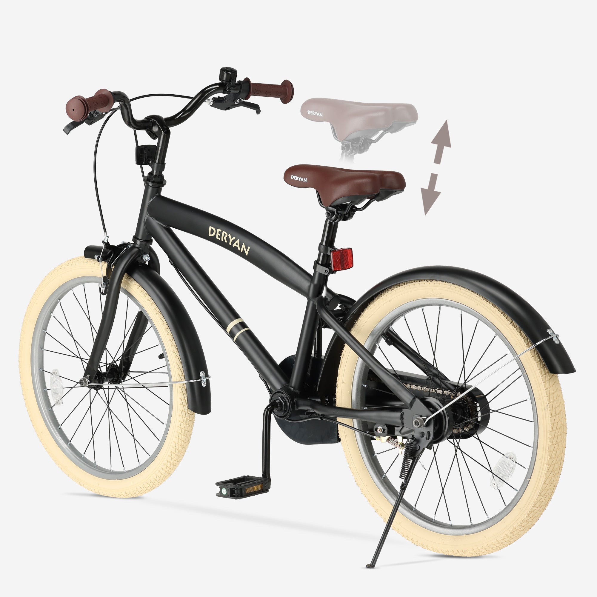 Coastline Kinderfiets met standaard - 20 Inch