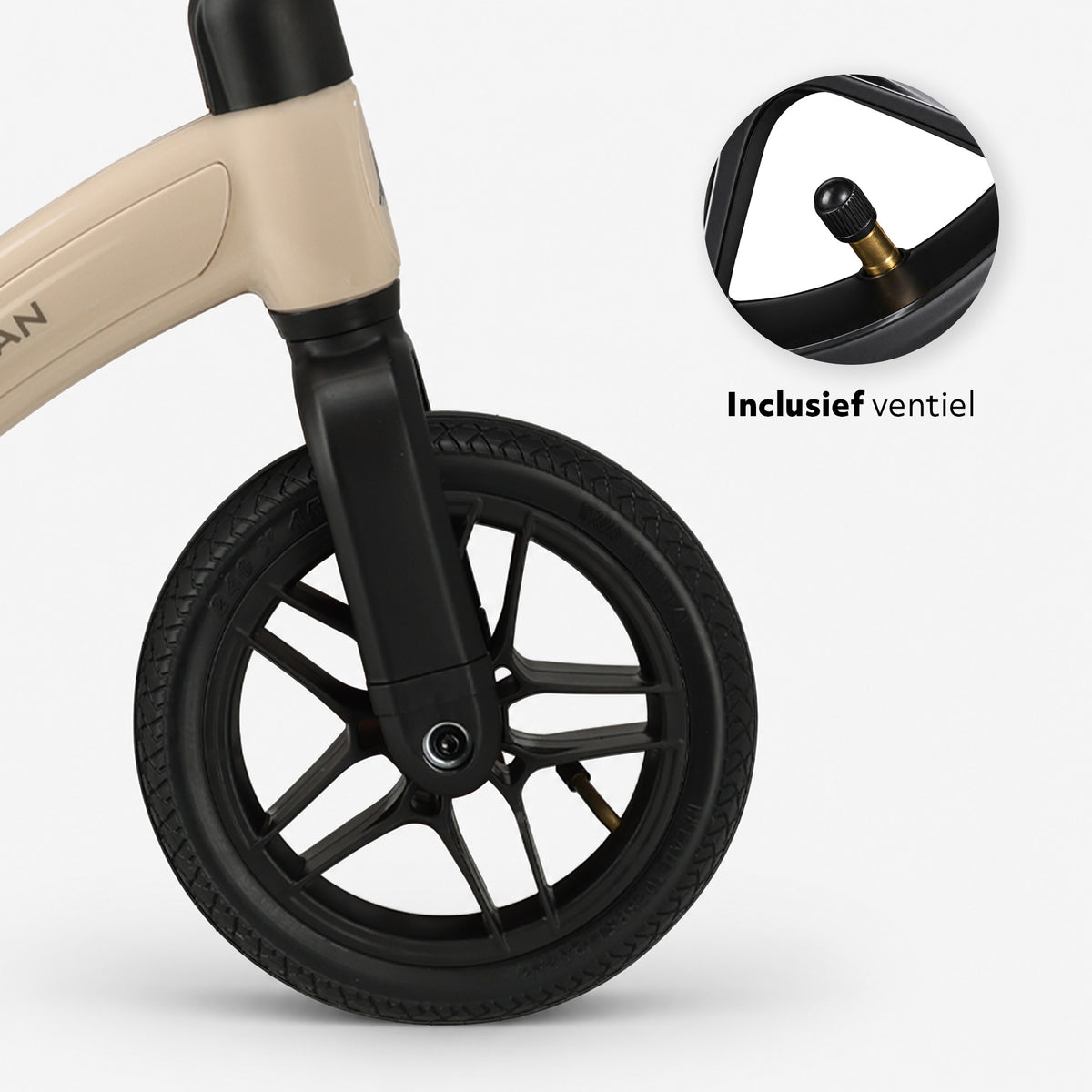Luxe Loopfiets 10 inch - Sand