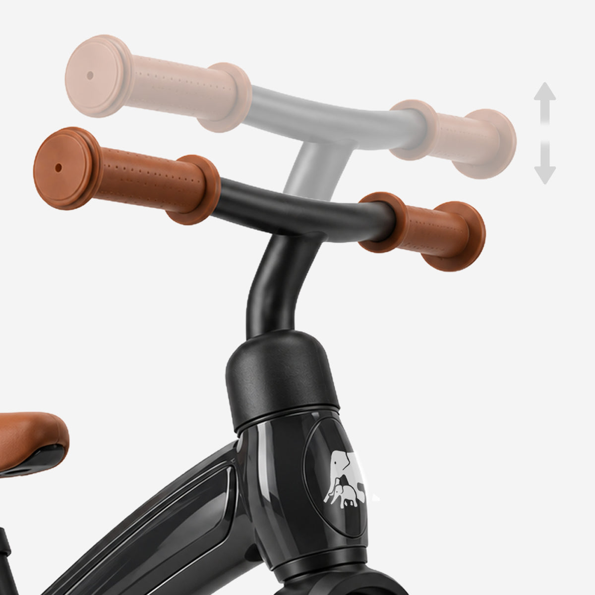 Luxe Loopfiets 10 inch - Zwart