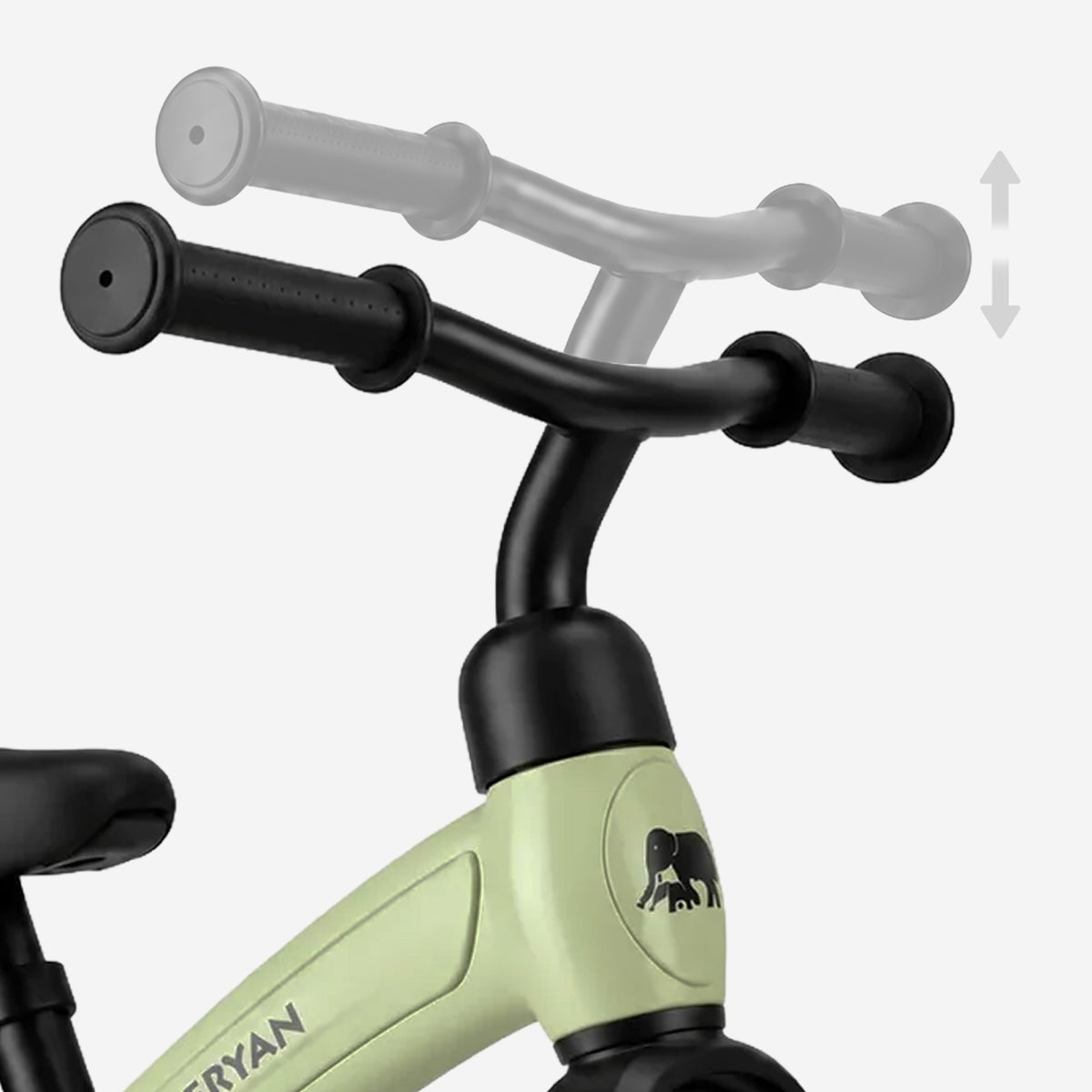 Luxe Loopfiets 10 inch - Groen