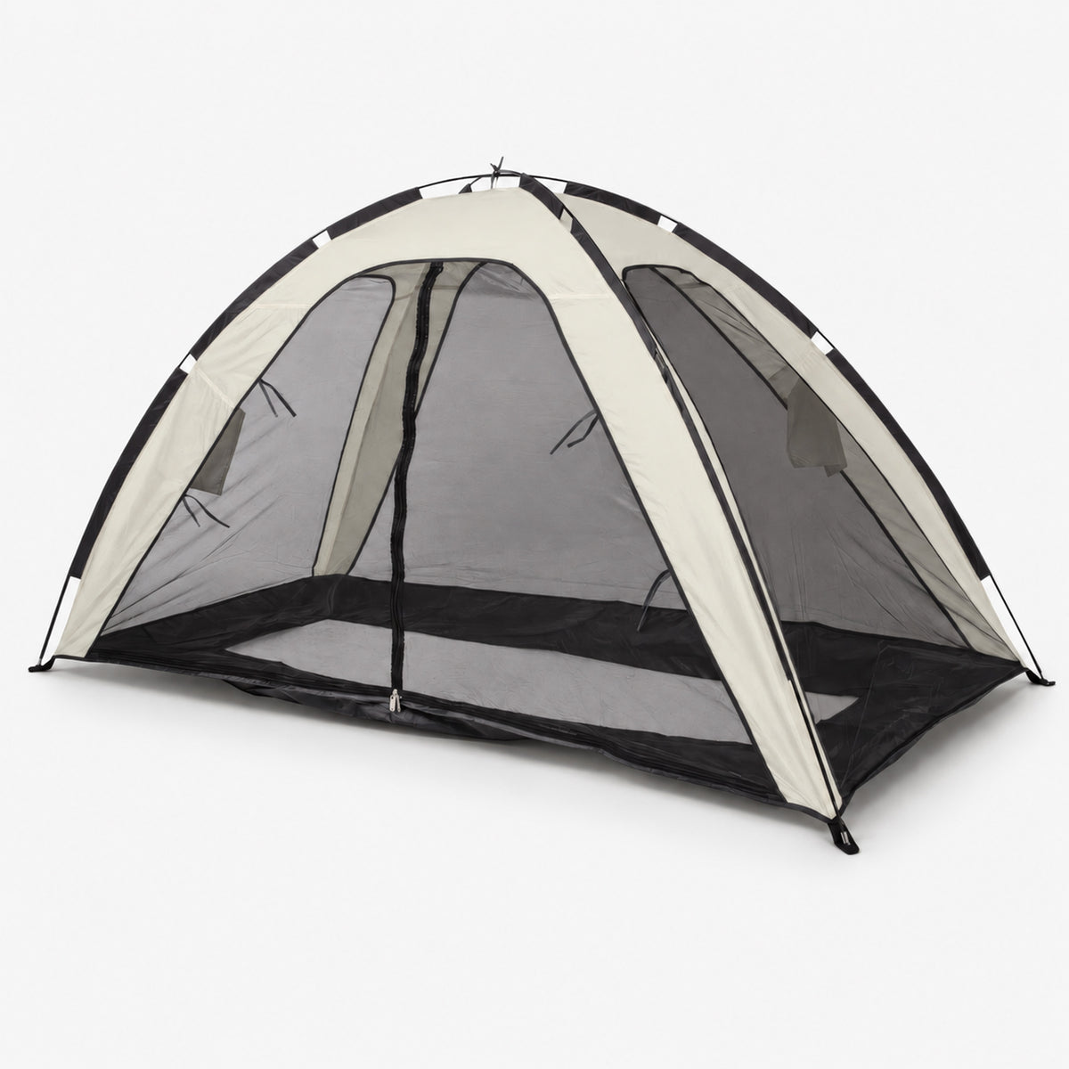 Bedtent Klamboe Ivory - 200x90cm - Hoogste kwaliteit Muggennet