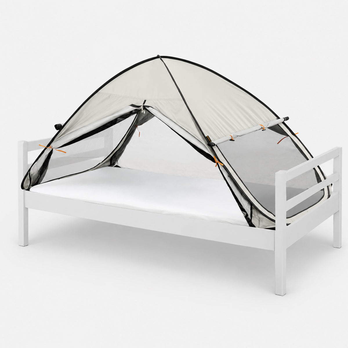 Bedtent Pop-Up Ivory - 200x90cm - Hoogste kwaliteit Muggennet