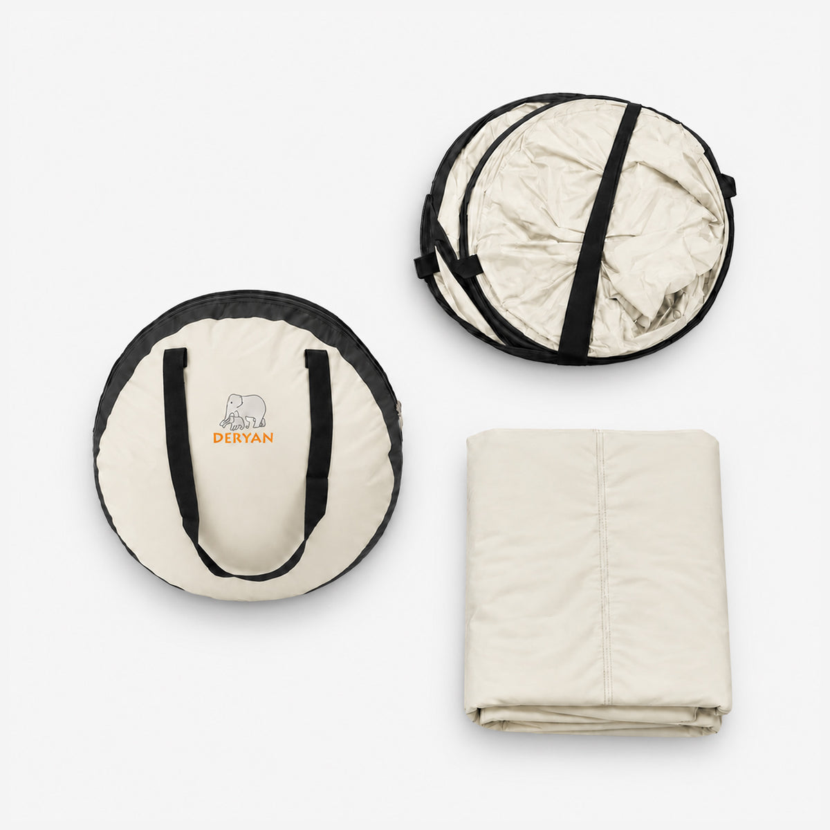 BabyBox baby tentje Campingbedje + matras - Ivory