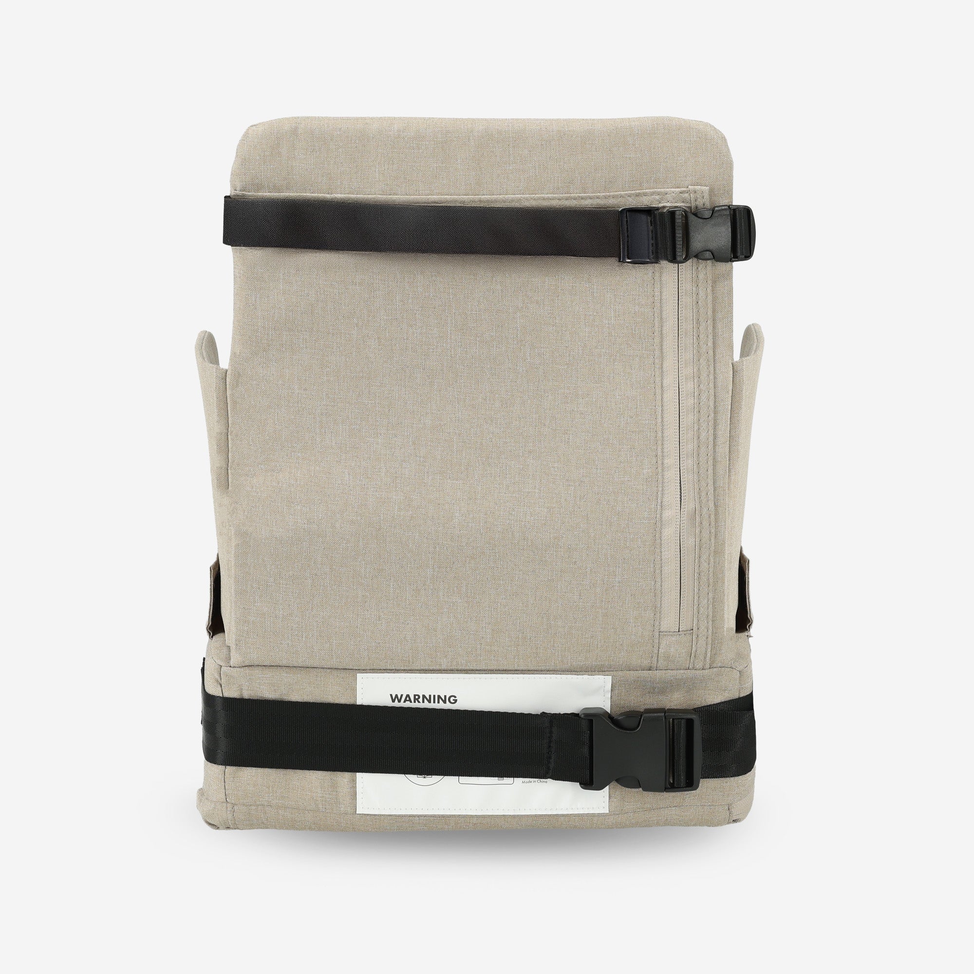 Deryan Travel Booster Stoelverhoger - Inclusief bevestigingsriem Nougat