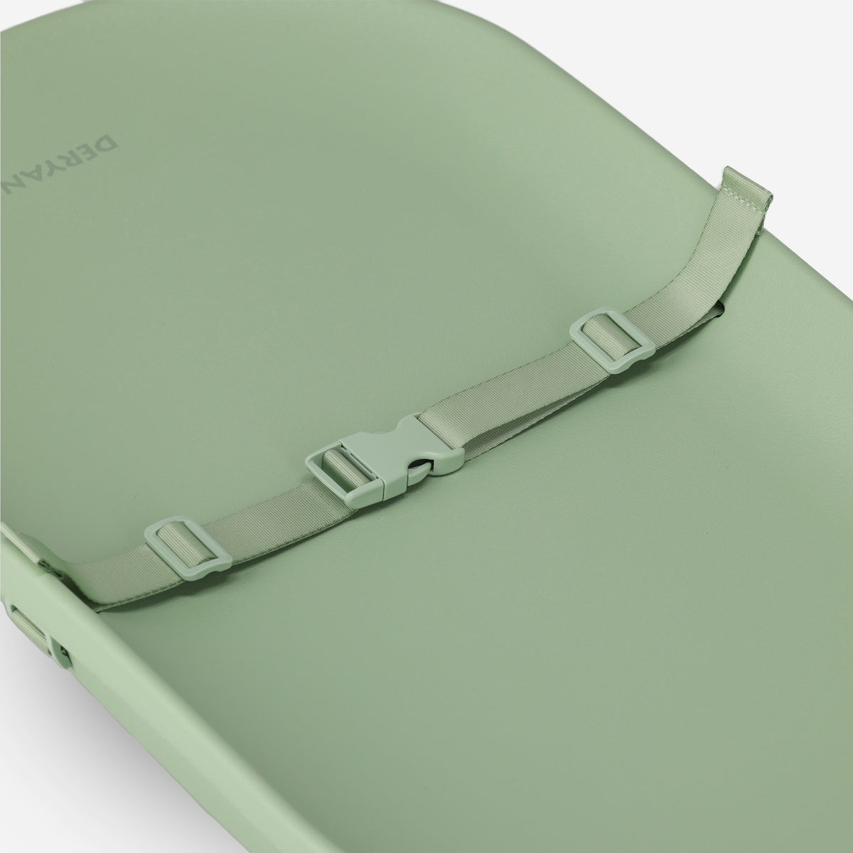 Waterdicht Verschoonkussen met Verhoogde Randen - Sage Green