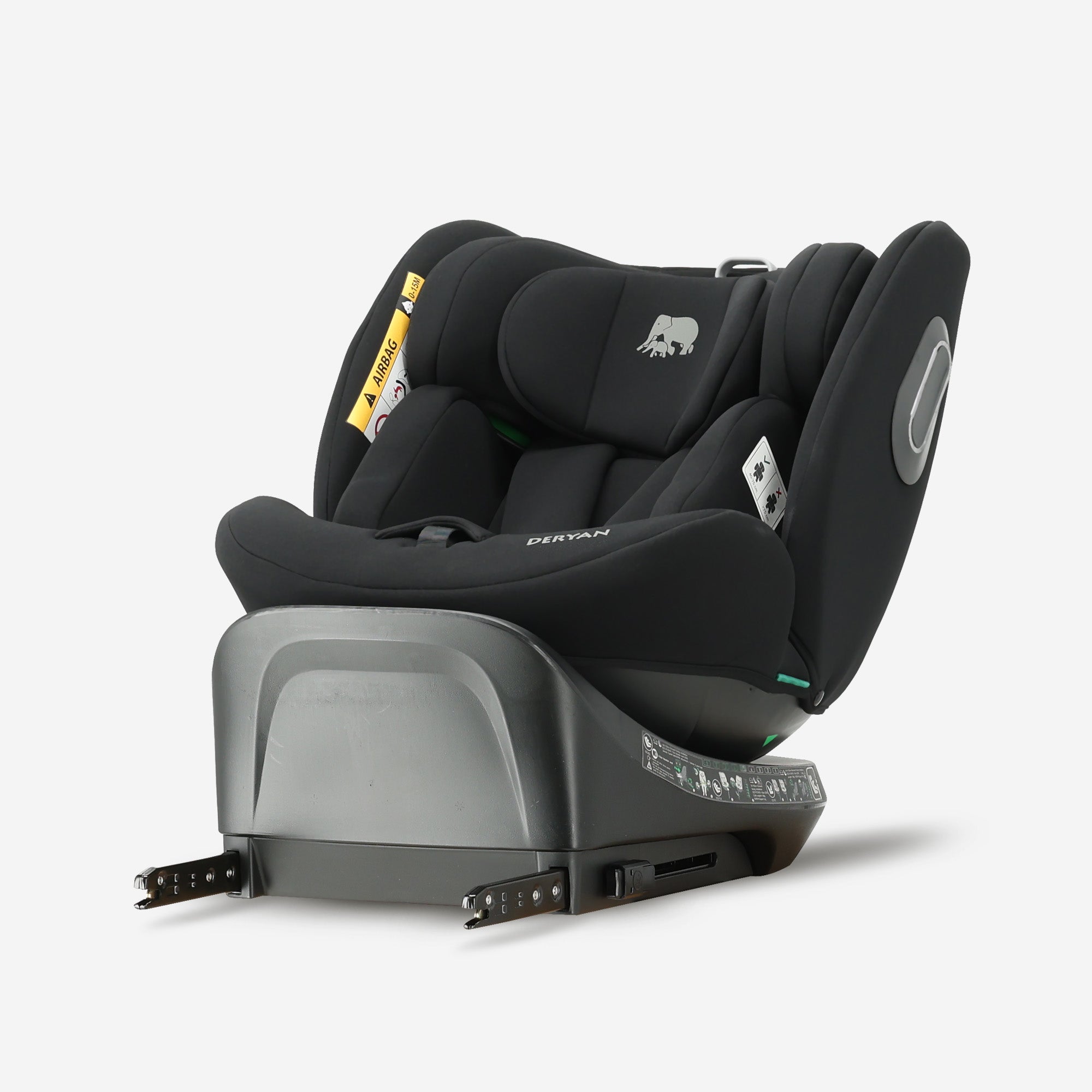 Deryan Carly Luxe i-Size Autostoel - 0-36kg - Isofix + steunpoot - 360 draaibaar