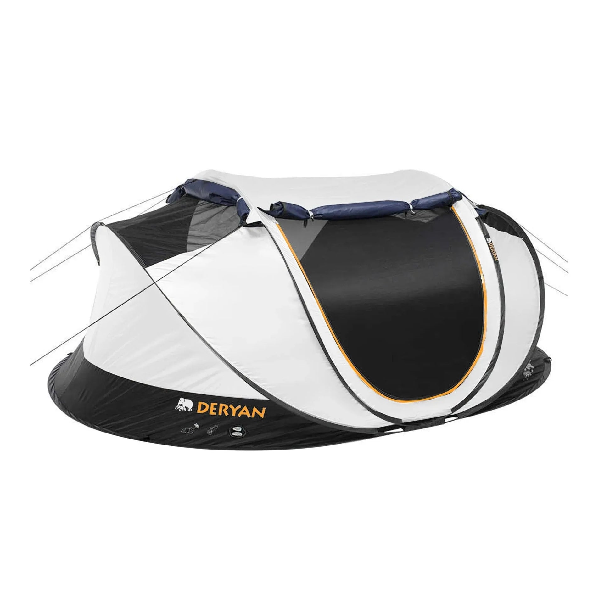 deryan 4-persoons luxe pop up tent Deryan Pop Up Tent Cocoon - 2000MM waterkolom