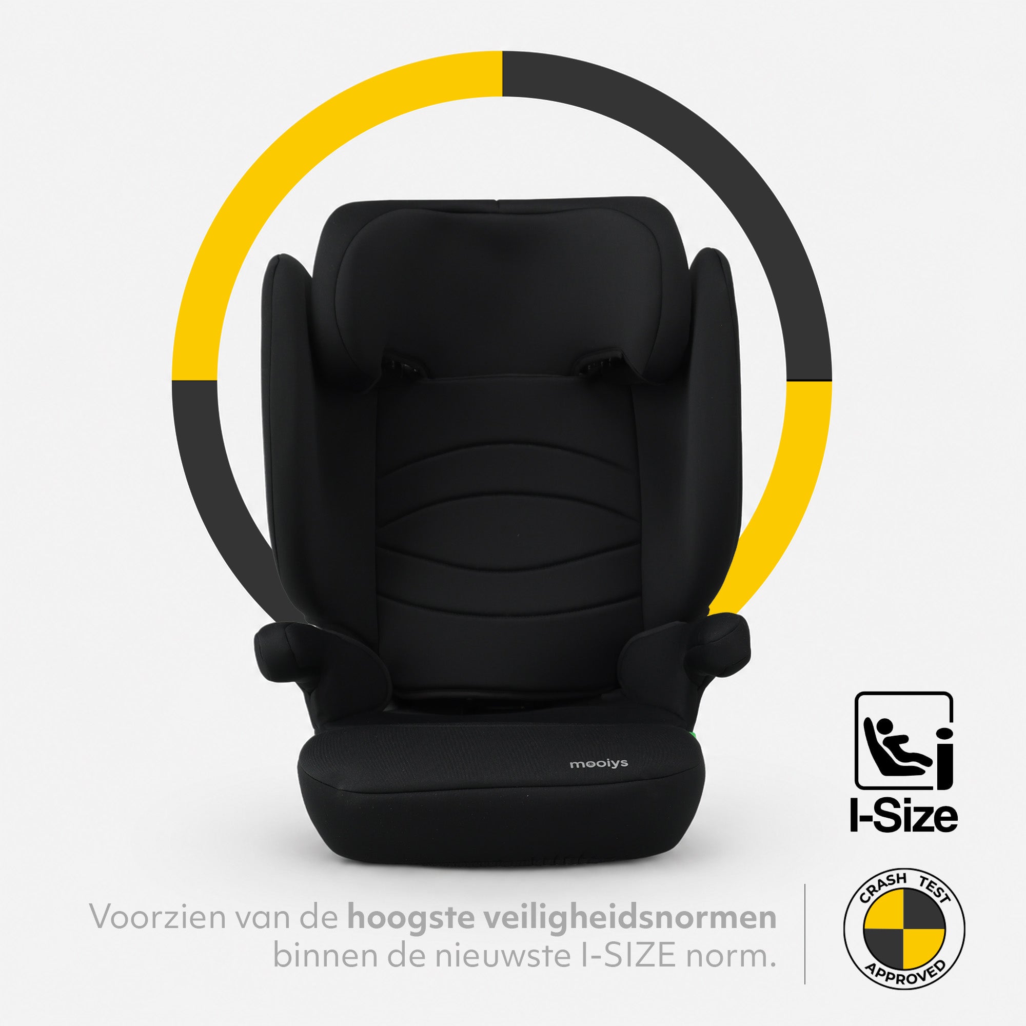 Daisy Isofix i-Size Autostoel - 100 tot 150 cm - Verstelbare Hoofdsteun