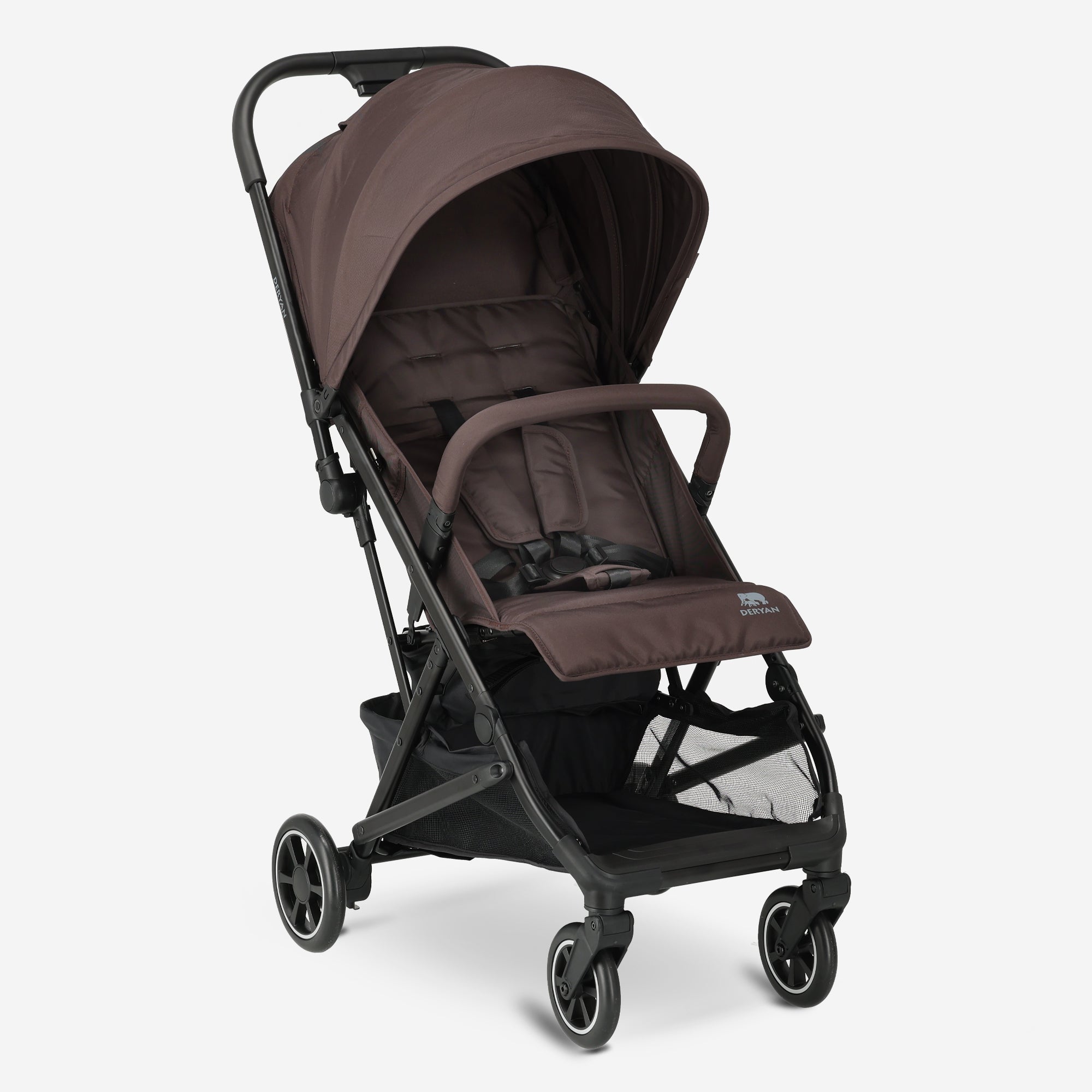 Deryan Easy² Leichtgewicht-Kinderwagen – Schokoladenbraun