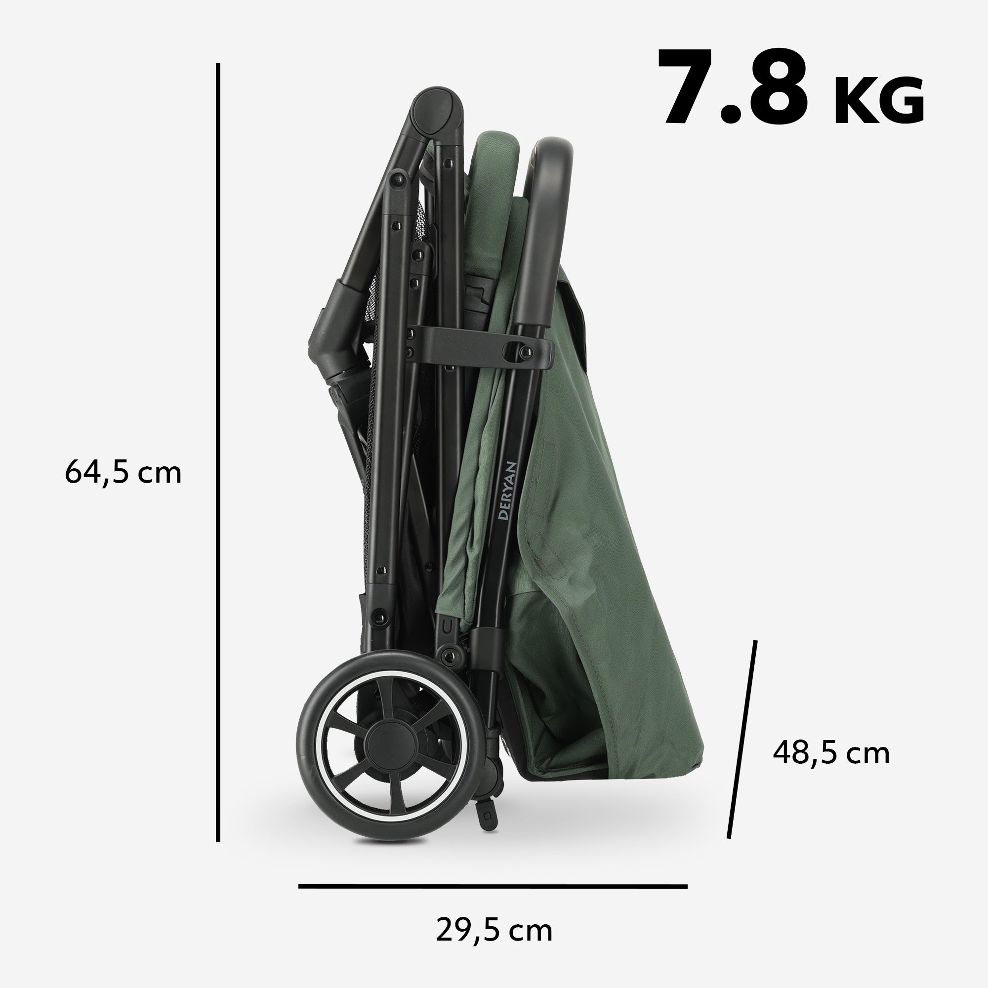 Poussette légère Deryan Easy² - Vert