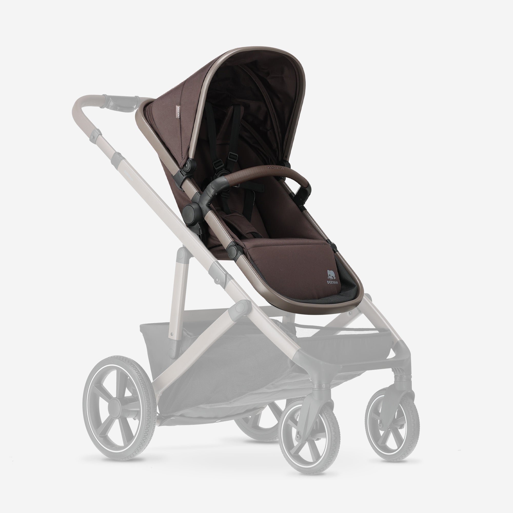 Evy/V2 Tweede Stoeltje - Extra Zitje Chocolade