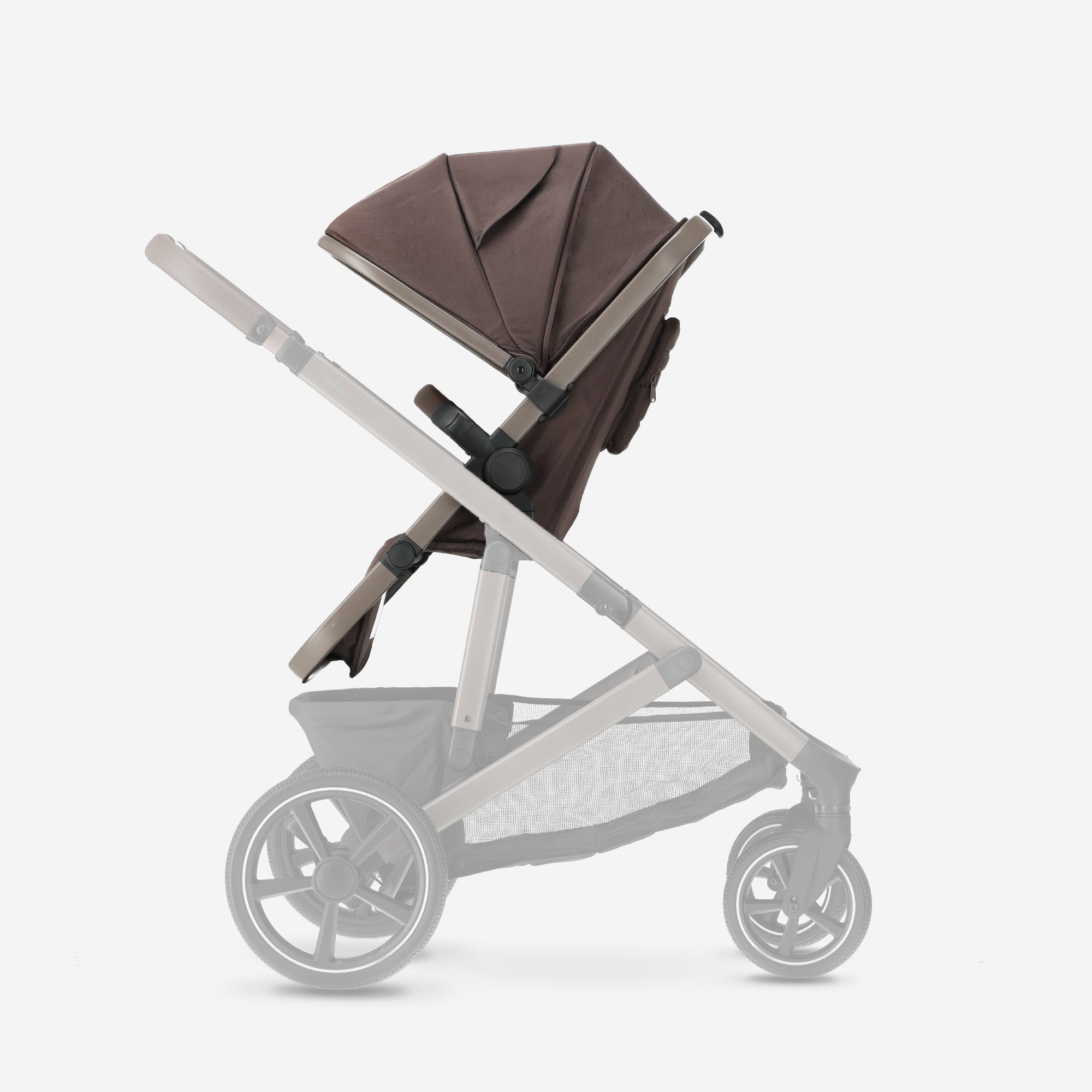 Evy/V2 Tweede Stoeltje - Extra Zitje Chocolade