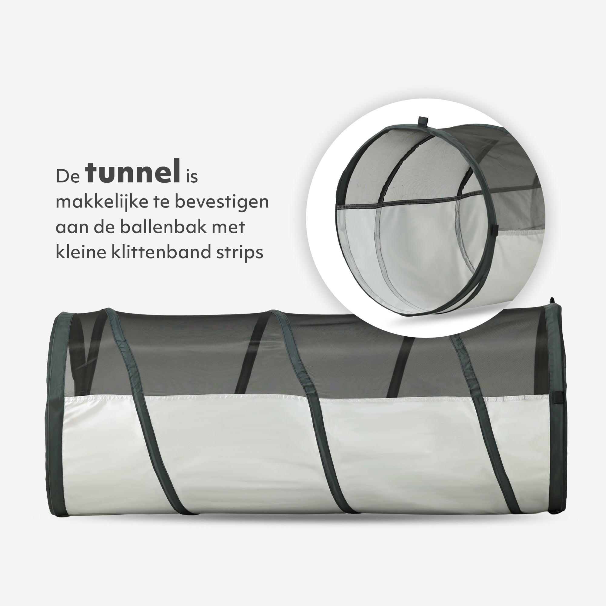 Deryan Luxuriöses Pop Up Kinderzelt - Spielzelt für Kinder - Basketball Ball Pit mit 45 Bällen - Silber