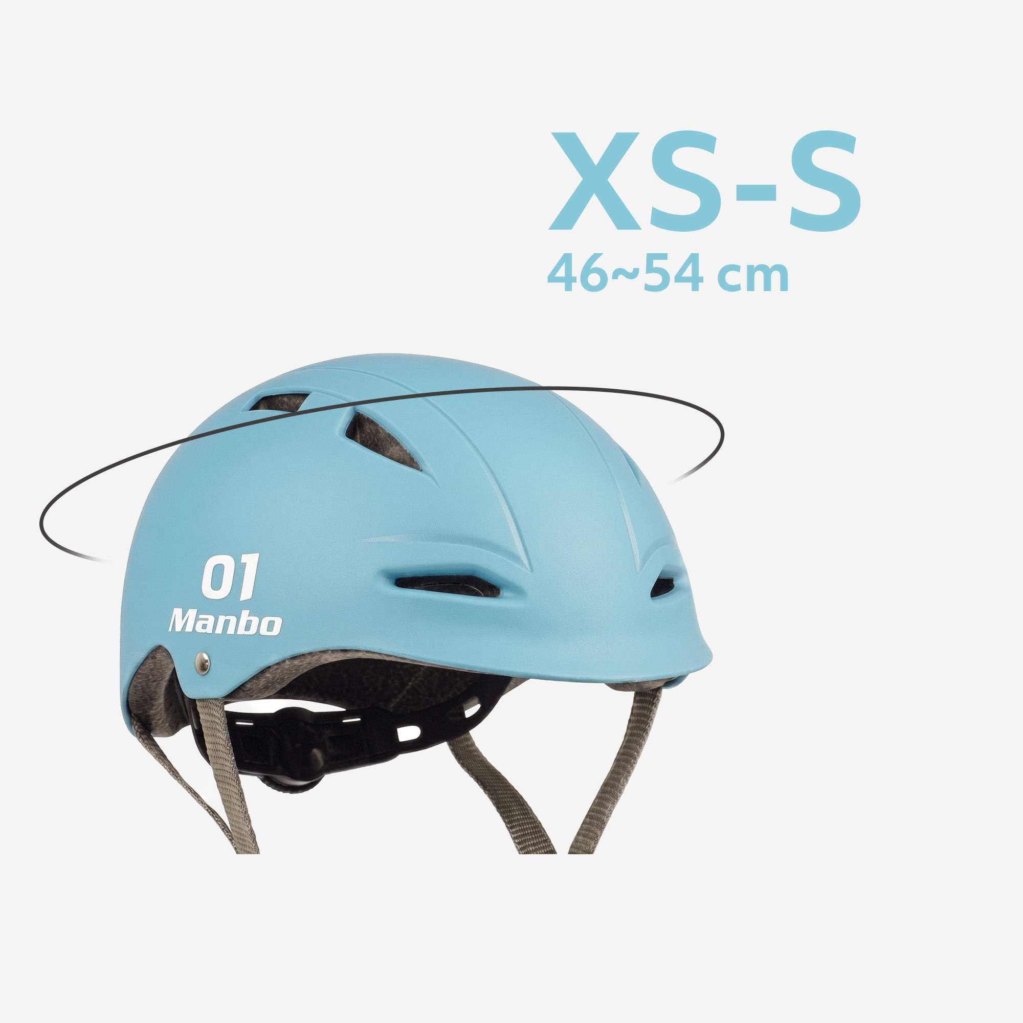 Qplay Kinderhelm - Veilige helm voor Kinderen - Maat S - Blauw