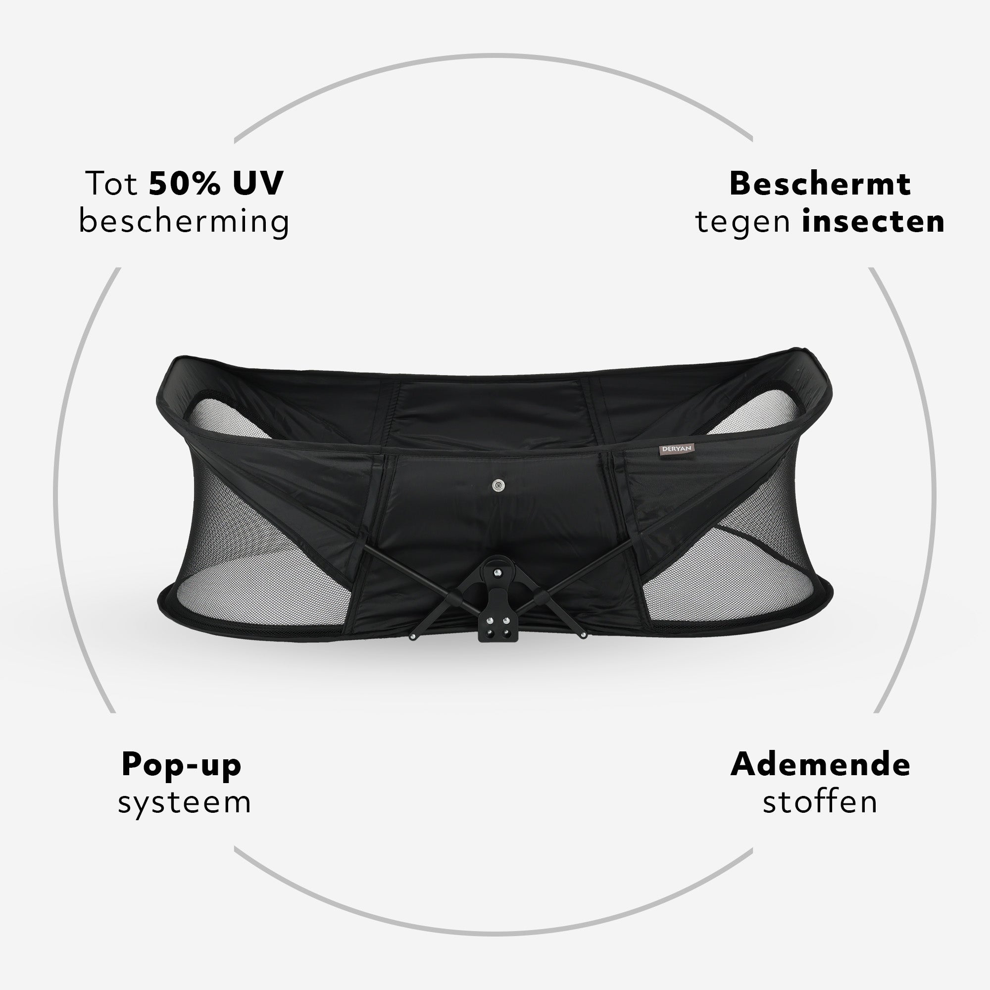 Deryan Infant Deluxe - Zwart