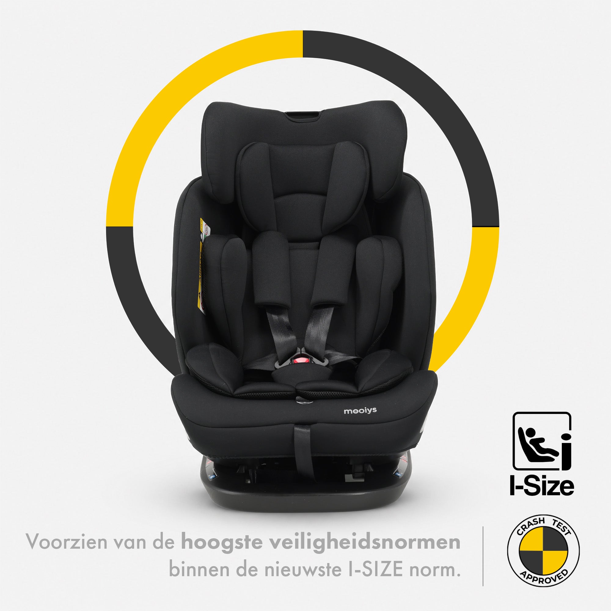 Bella i-Size Autostoel - Geschikt vanaf 40 tot 150 cm - Achterwaarts & Voorwaarts - Te bevestigen met gordel