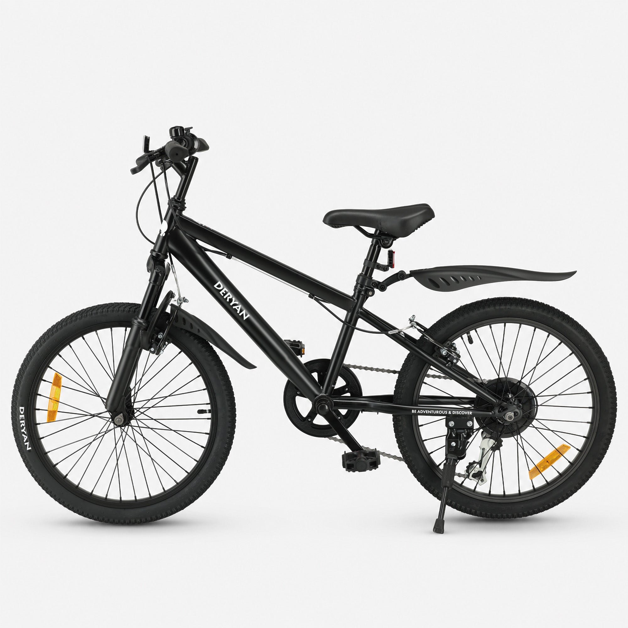 Kinder Mountainbike 20 Inch - Zwart