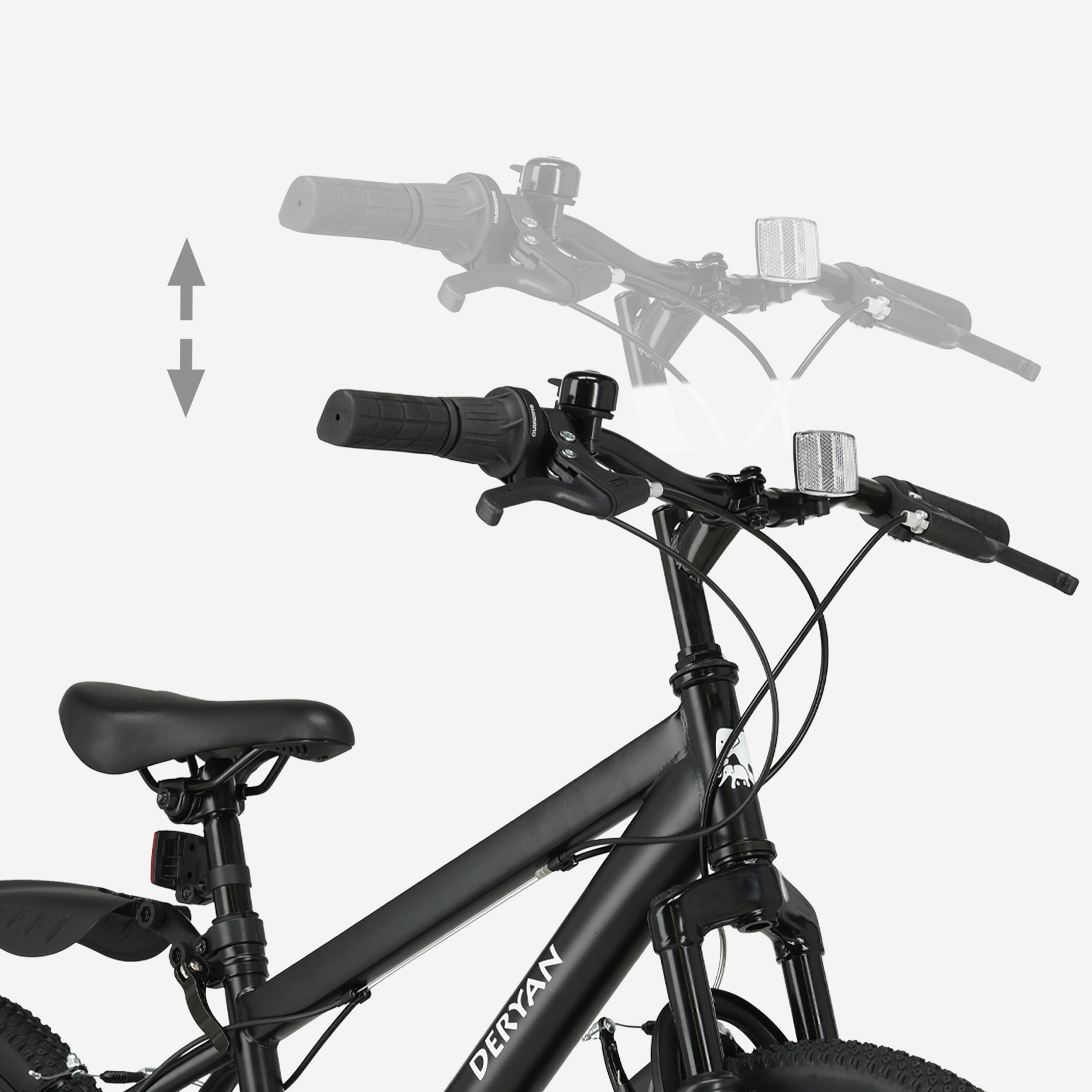 Kinder Mountainbike 20 Inch - Zwart