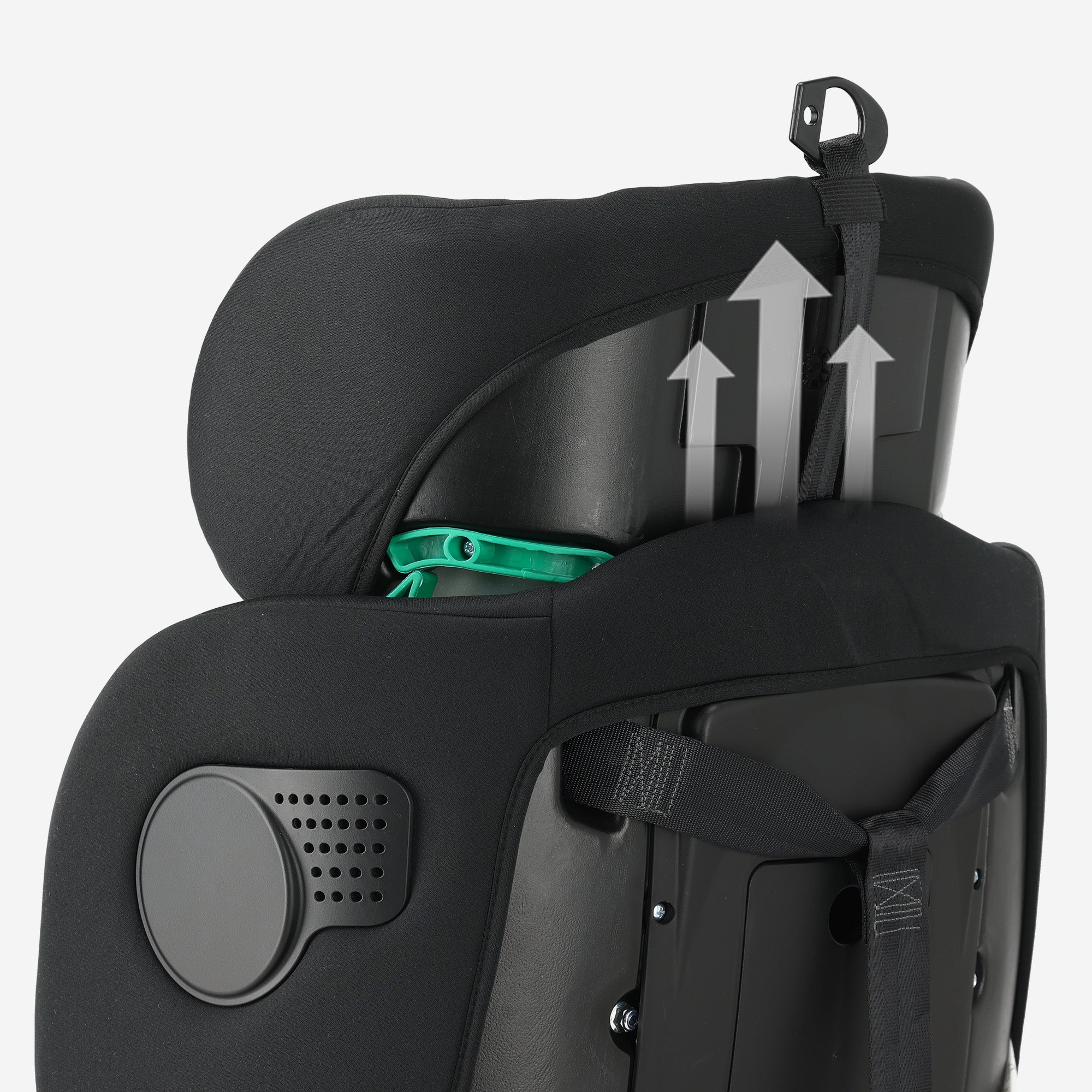 Kaya Luxe Autostoel I-Size - 360° Draaibaar - Isofix - Zwart