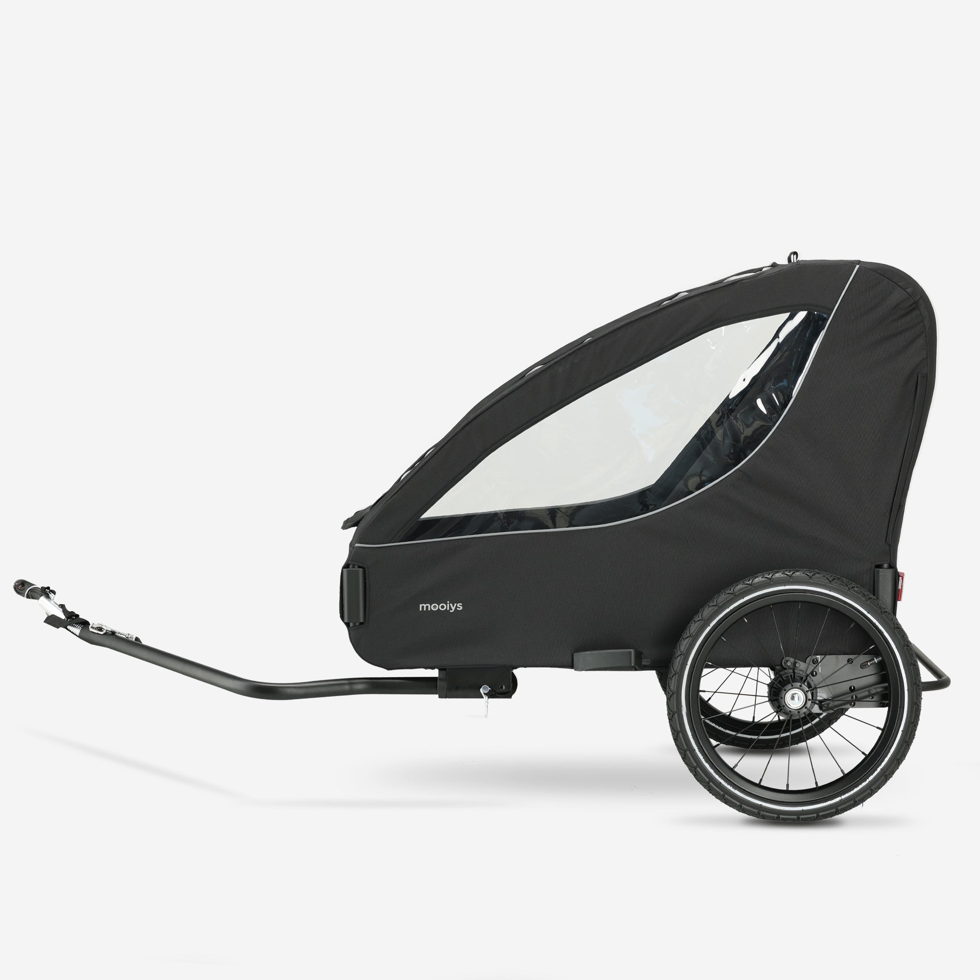 Mooiys Track Fietskar - 2 persoons fietskar - Zwart
