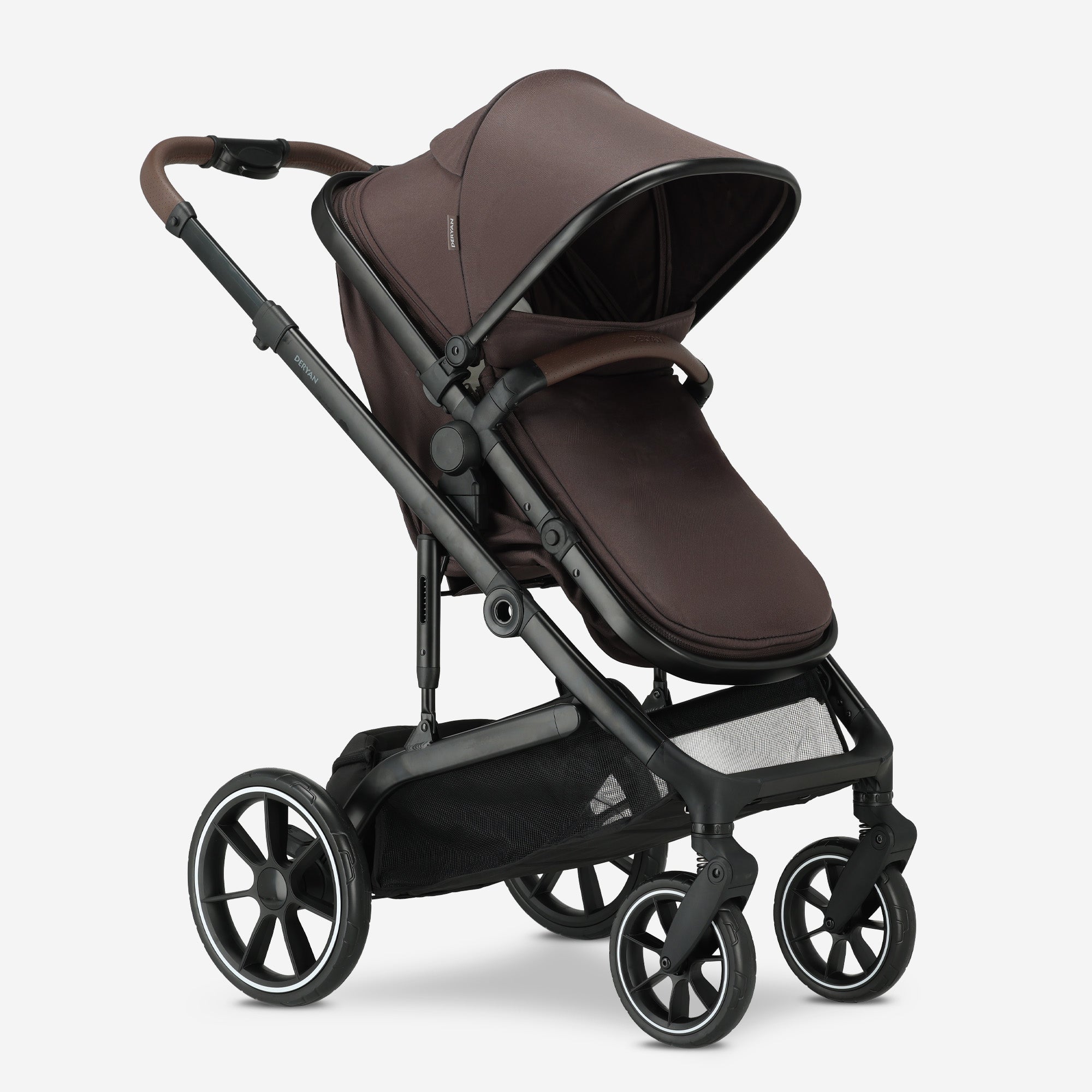 Noa 3-in-1 Kinderwagen Chocolate Brown