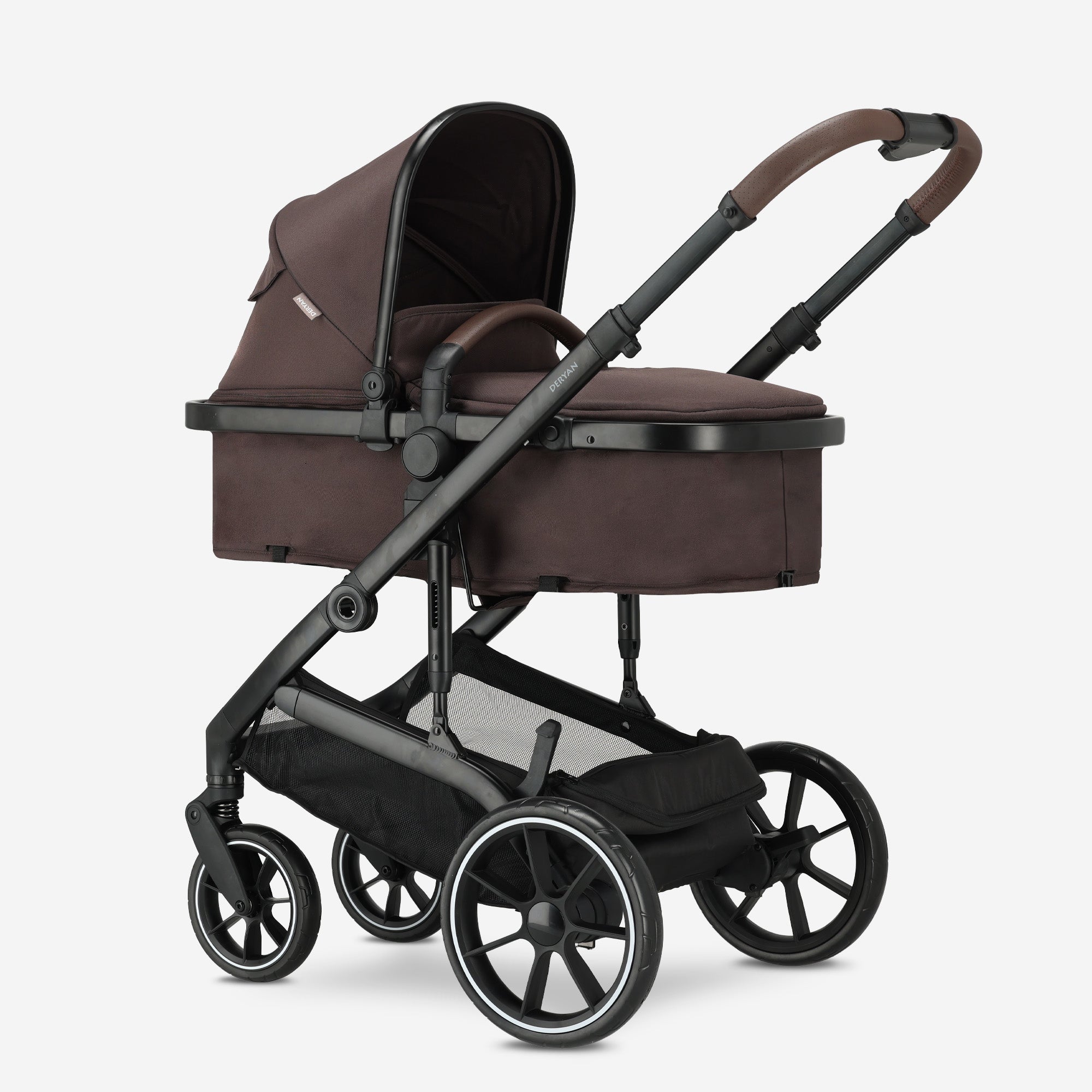 Noa 3-in-1 Kinderwagen Chocolate Brown