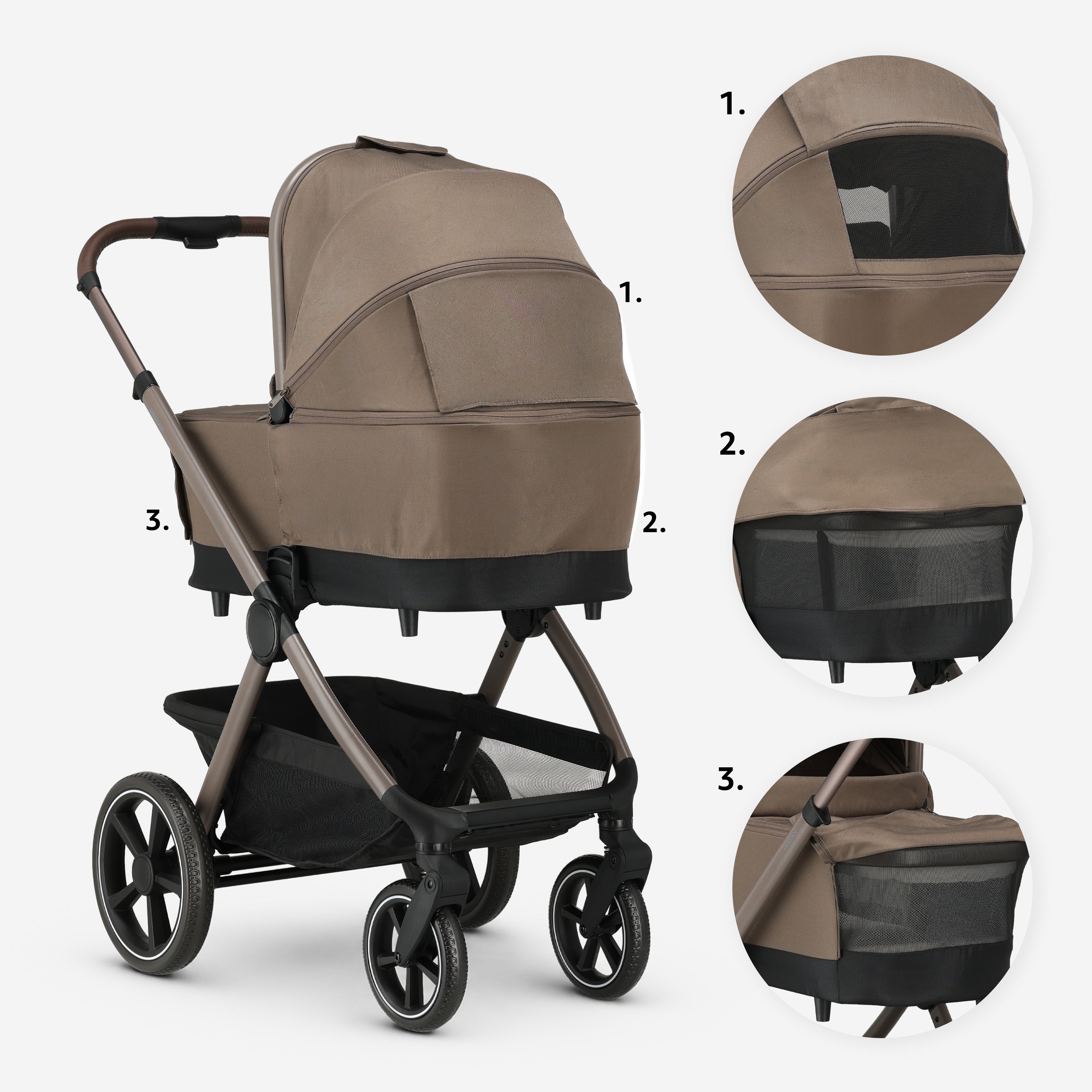 Naya 2-in-1 Kinderwagen Hazel