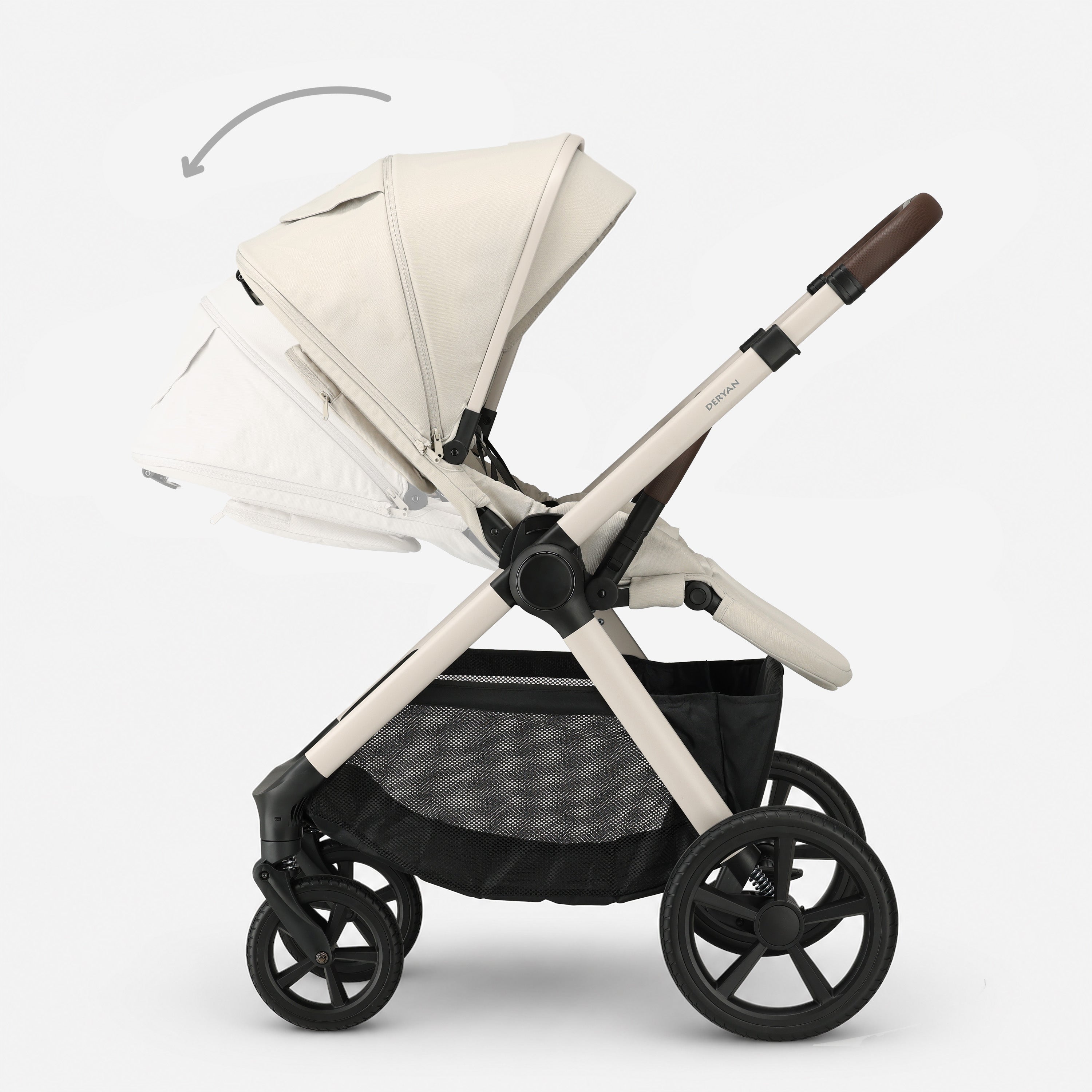 Otis 2-in-1 Kinderwagen Beige