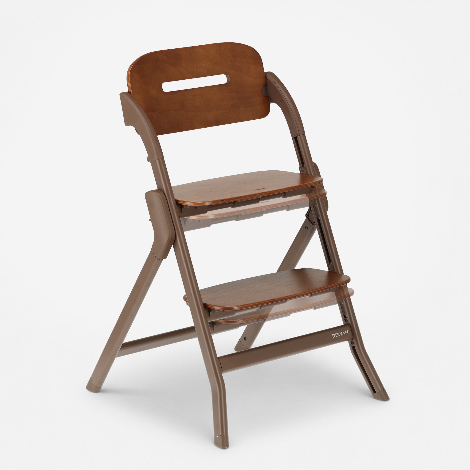 Oak Luxe Kinderstoel met Bouncer - Donkerbruin