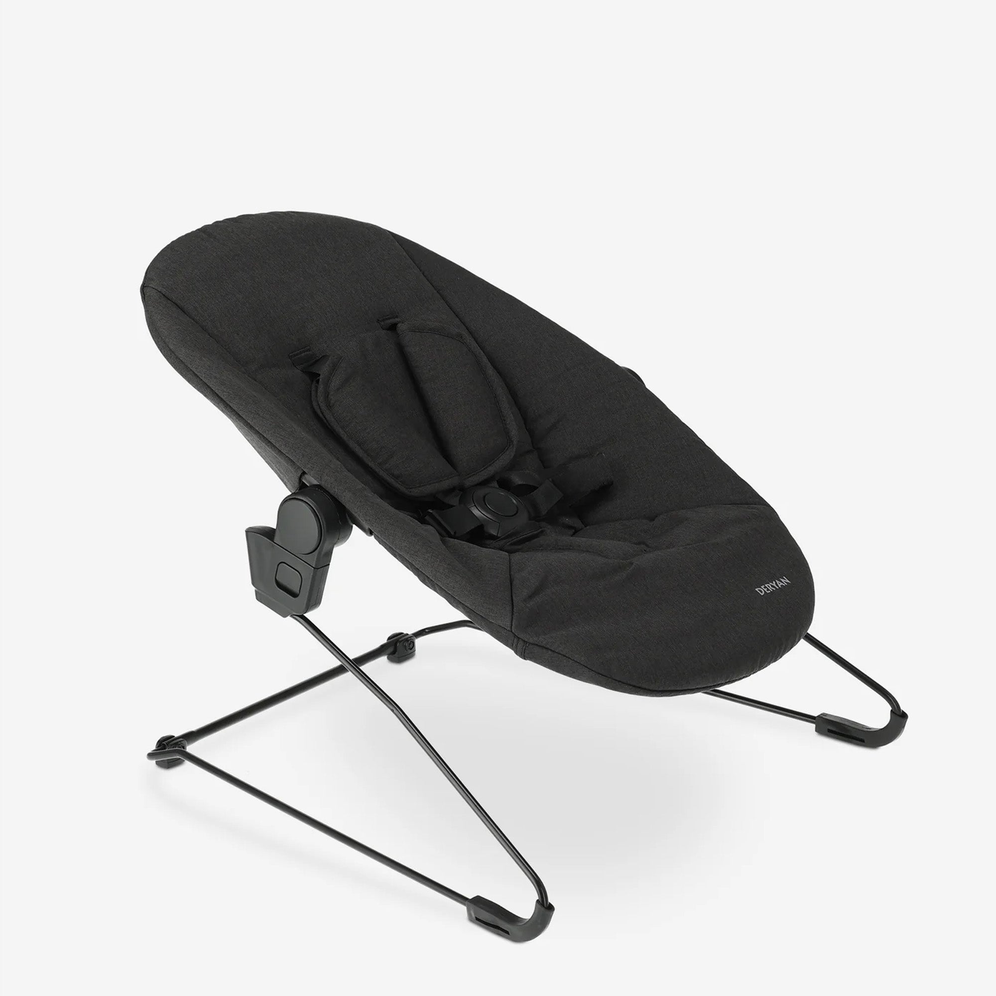 Odin Luxe Houten Meegroeistoel Kinderstoel met Bouncer - Inclusief Eetblad - Verstelbare Kinderstoel - Wood/Zwart