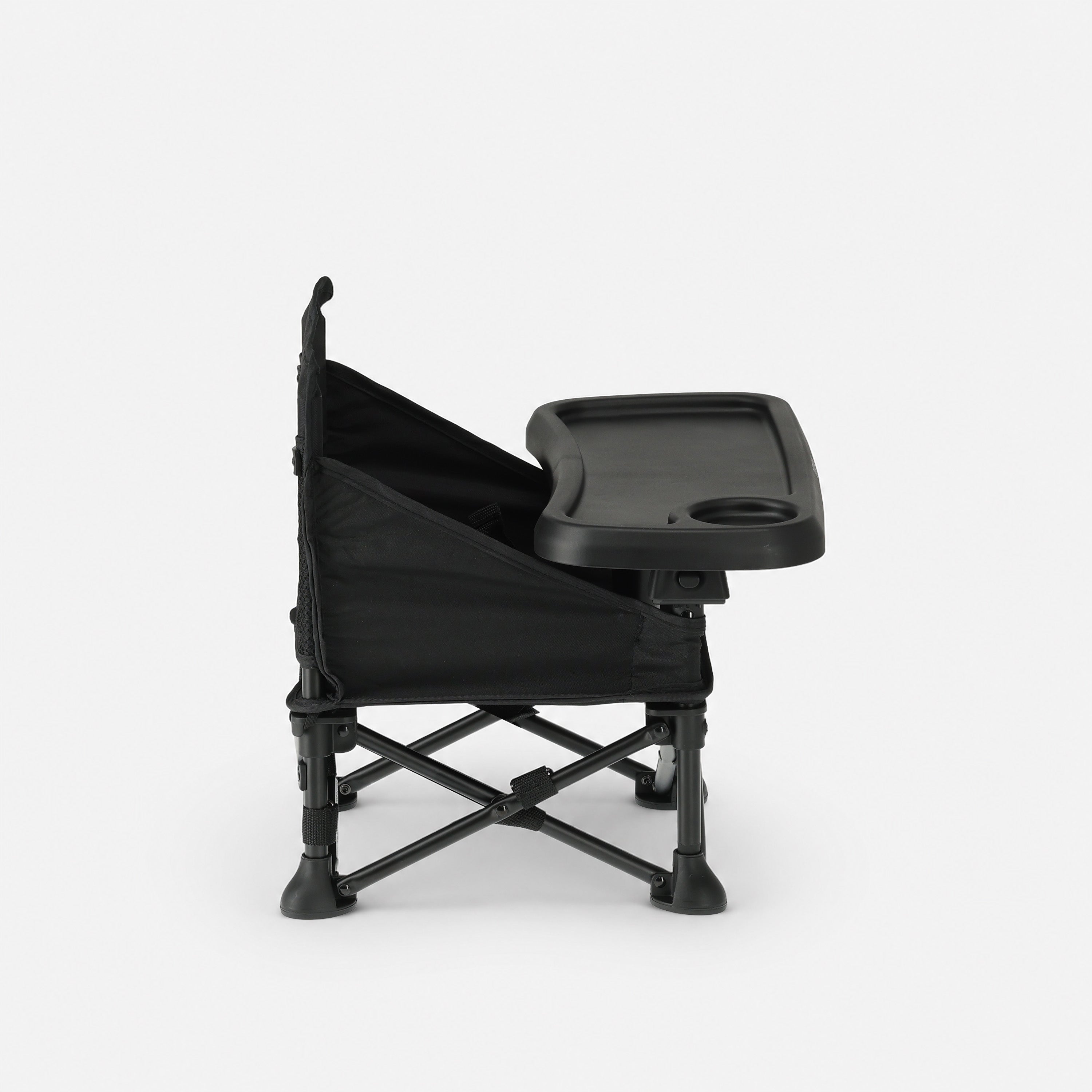 Pop 'N Sit Mini Kinderstoel - Opvouwbare stoelverhoger - Zwart