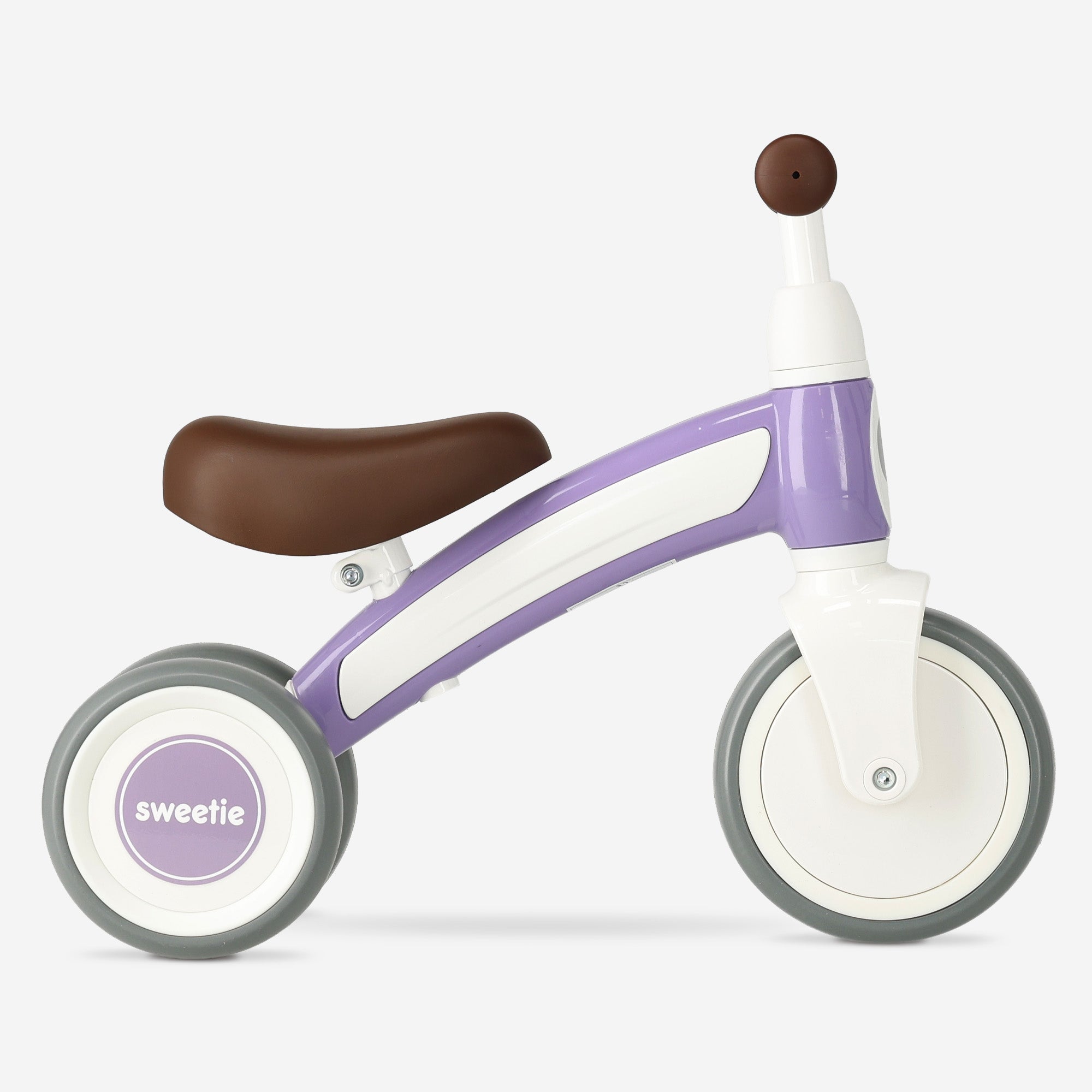 Qplay Sweetie Loopfiets - Driewieler 1-3 Jaar - Peuterfiets - Paars