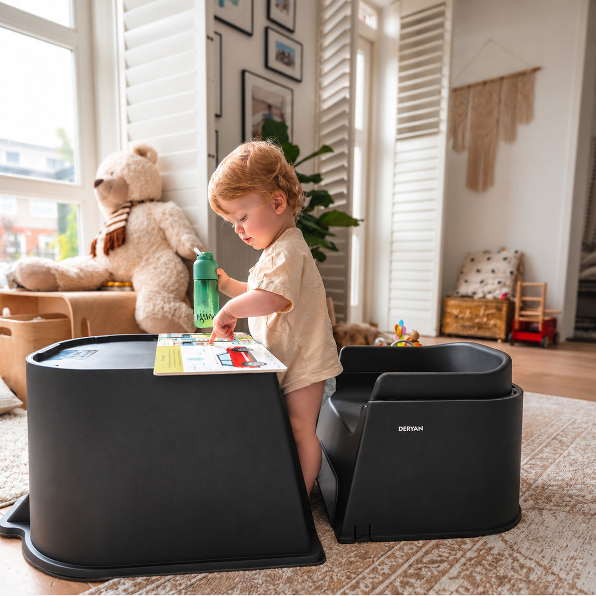 Deryan Quuby Kinderstoel - 5-in-1 Kinderstoel - Meegroeistoel